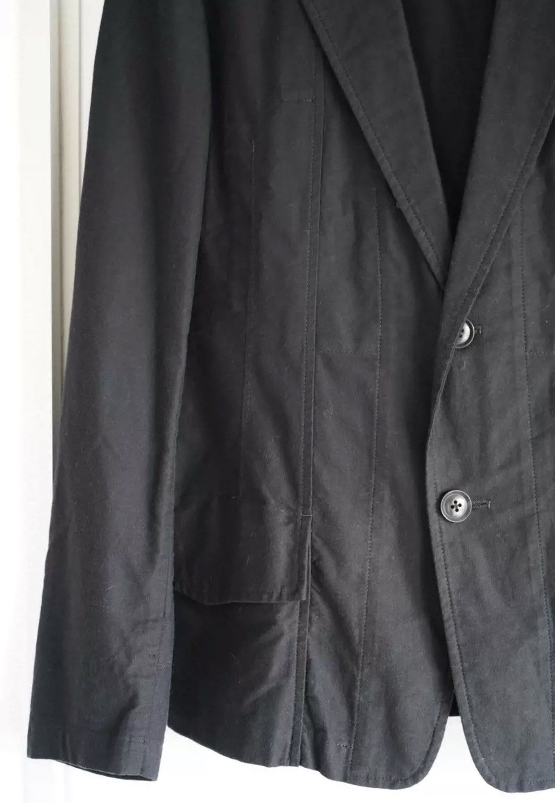 Yohji Yamamoto Yohji Yamamoto 17ss Longitudinal Large Pocket Short Suit Size 42S - 3 Thumbnail