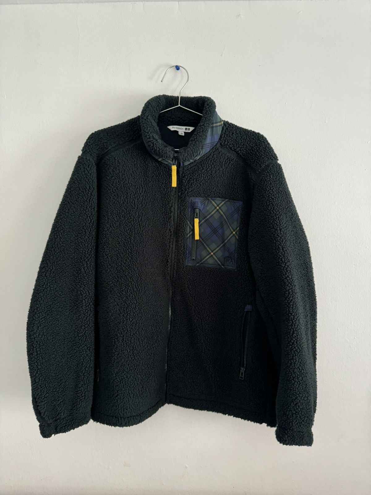 JW Anderson retailer lined fleece uniqlo nlouson jacket size Medium