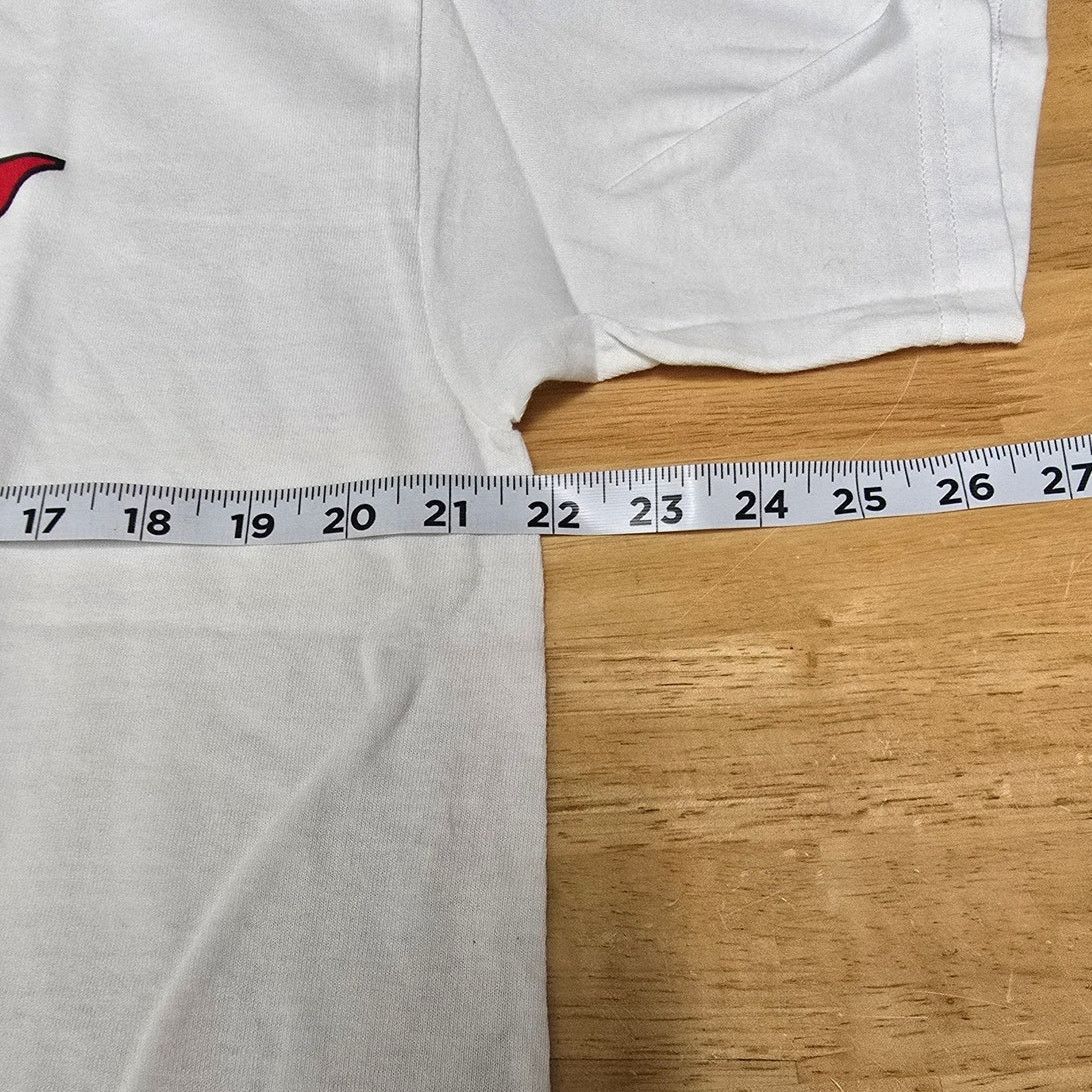 Gildan Vintage Funny Shirt Baldness Humor Bald Pride White L Tee Size US L / EU 52-54 / 3 - 4 Thumbnail