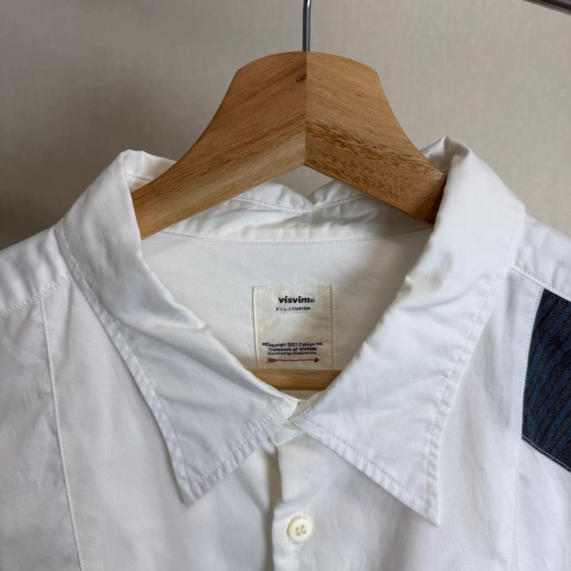 Visvim VISVIM 17SS B.D. Color Blocked Shirt 4 Near New Size US XL / EU 56 / 4 - 3 Thumbnail