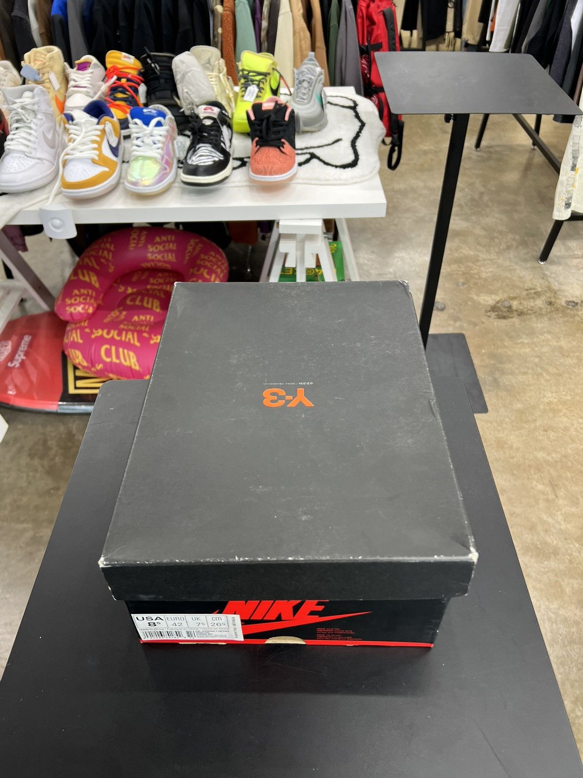 Jordan Brand × Nike Jordan 1 Bred Banned Sz. 8.5 (2016) Size US 8.5 / EU 41-42 - 13 Thumbnail