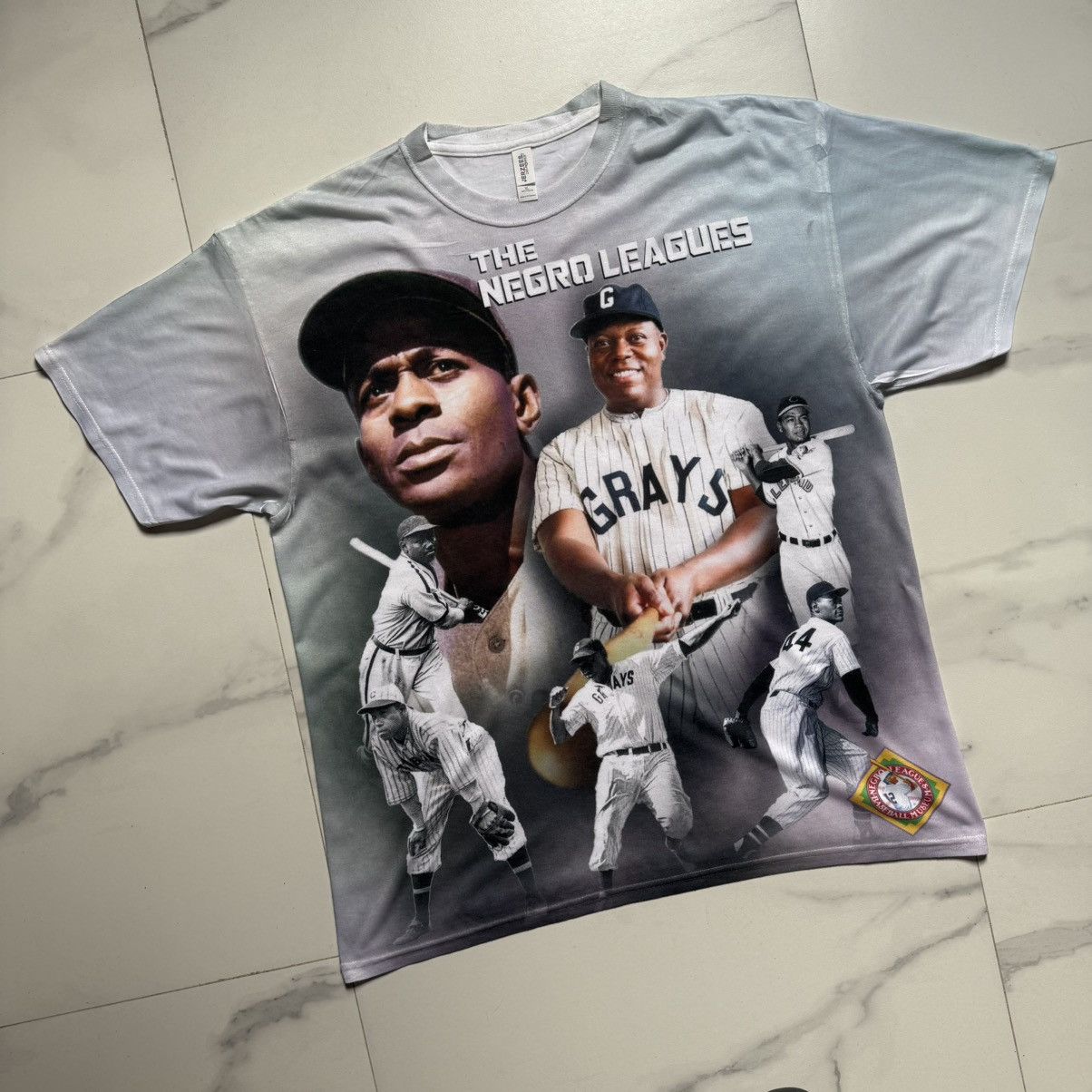 Jerzees Rare! The Negro Leagues All Stars T-Shirt Size US XL / EU 56 / 4 - 3 Thumbnail