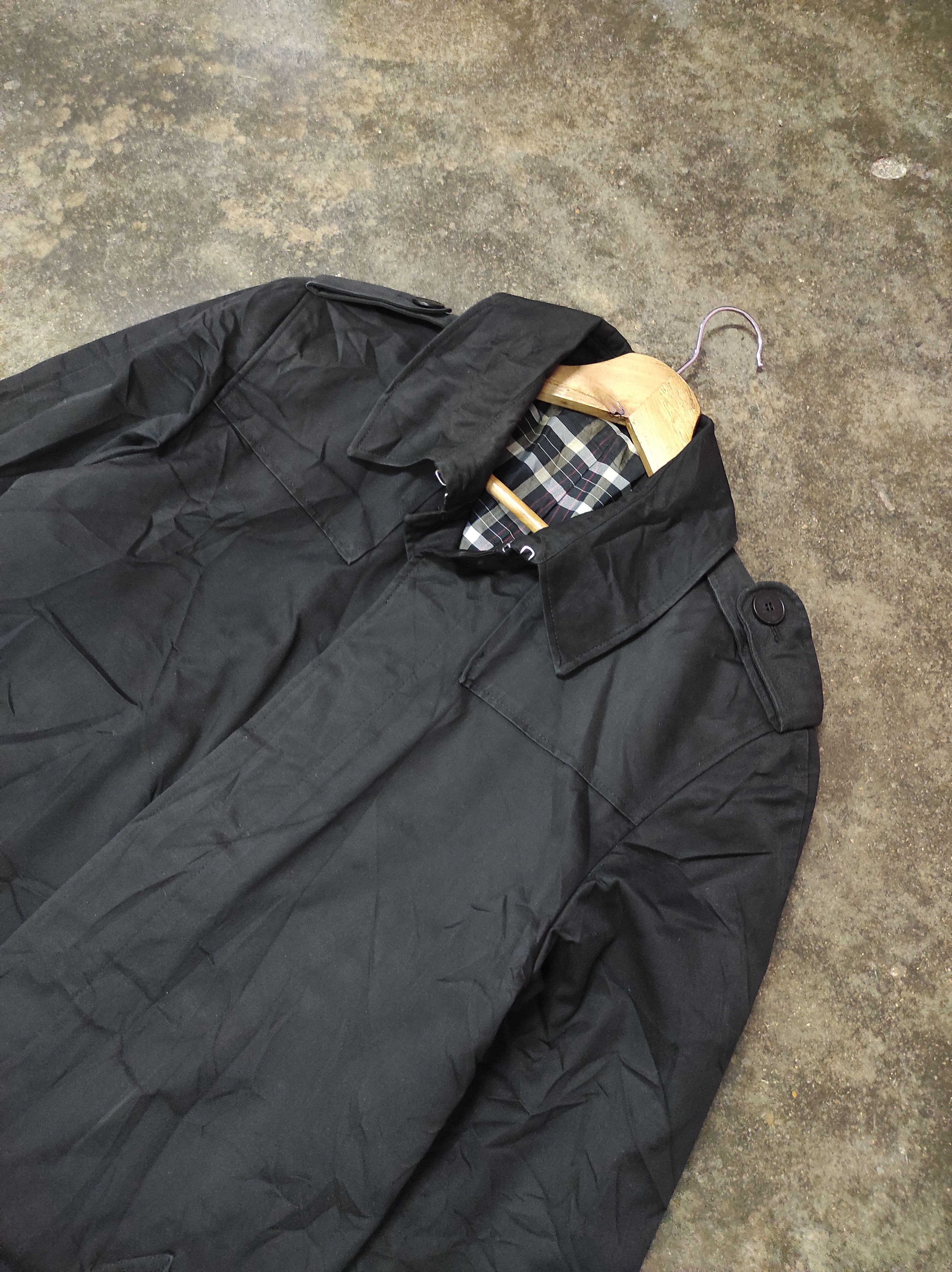 agnes b. AGNES B HOMME BLACK COAT OVERCOAT LONG JACKET SUN FADED Size US S / EU 44-46 / 1 - 3 Thumbnail