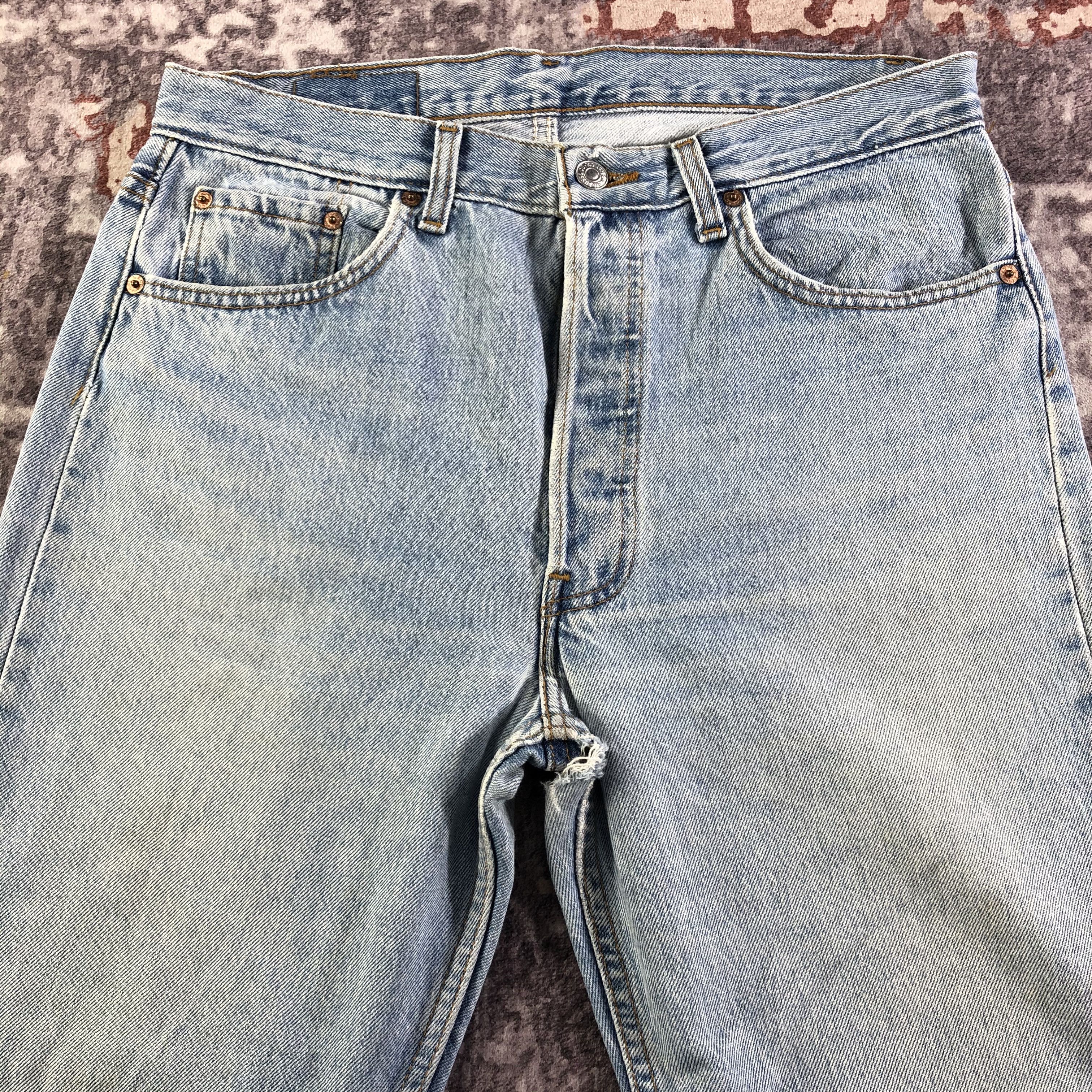 Levi's × Vintage Vintage 80s Levis 501 Jeans-JM3278 Size US 32 / EU 48 - 3 Thumbnail