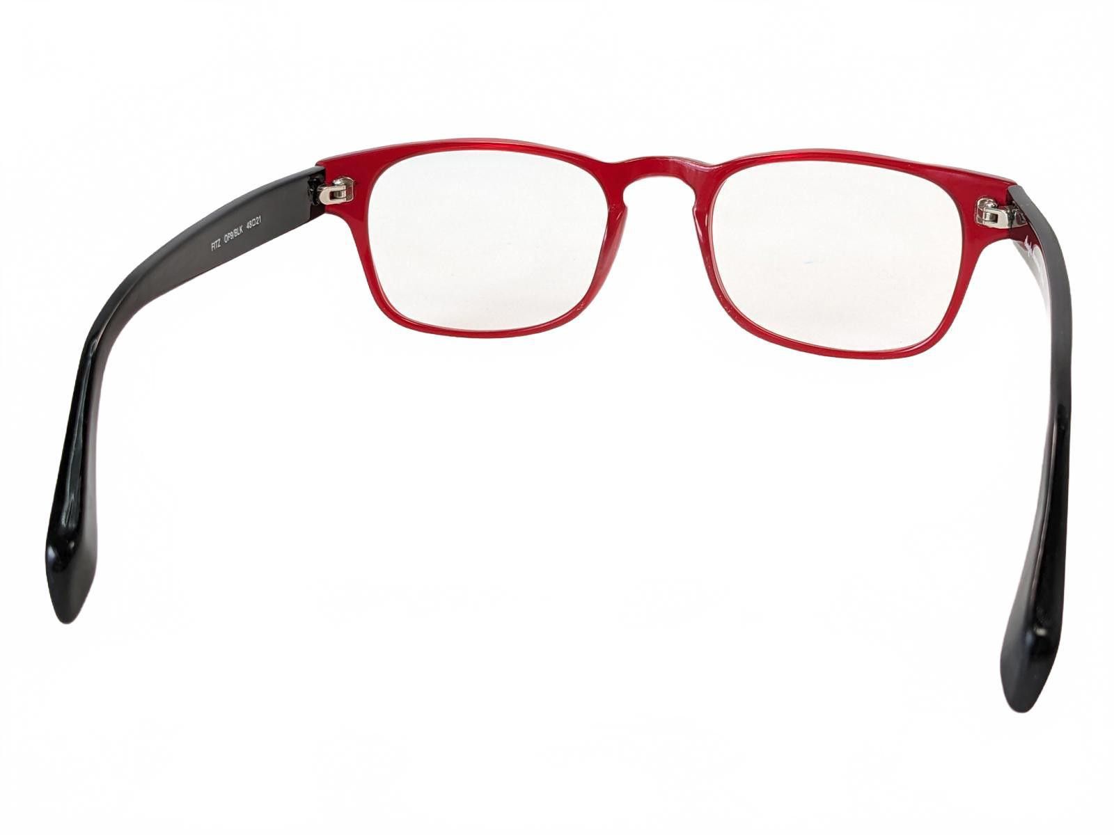 Other Anglo-American Optical U.K. Fitz OP9/BLK Eyeglasses Ruby Red Size ONE SIZE - 6 Thumbnail