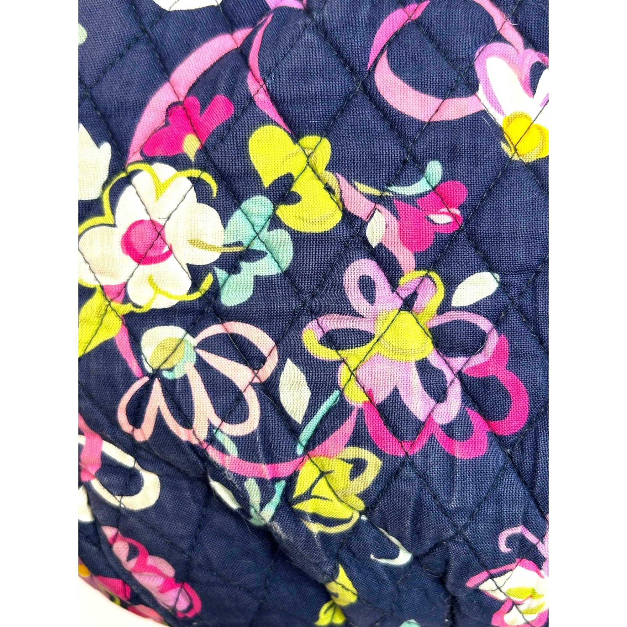 Vera Bradley Vera Bradley Tote Bag Cancer Awareness 2 Straps Navy Multi F Size ONE SIZE - 12 Thumbnail