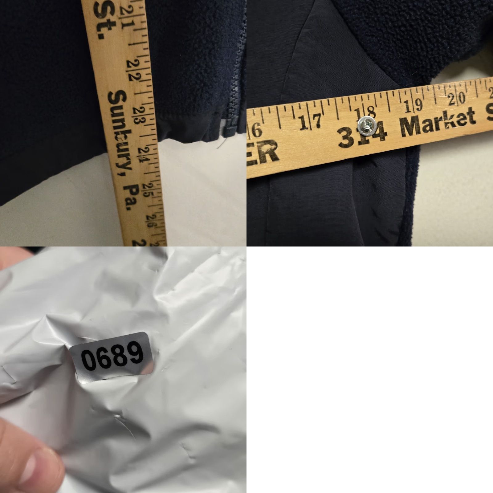 The North Face The North Face Denali Jacket Womens S Blue Hooded Polartec Fleece Full Zip Jacket Size S / US 4 / IT 40 - 8 Thumbnail