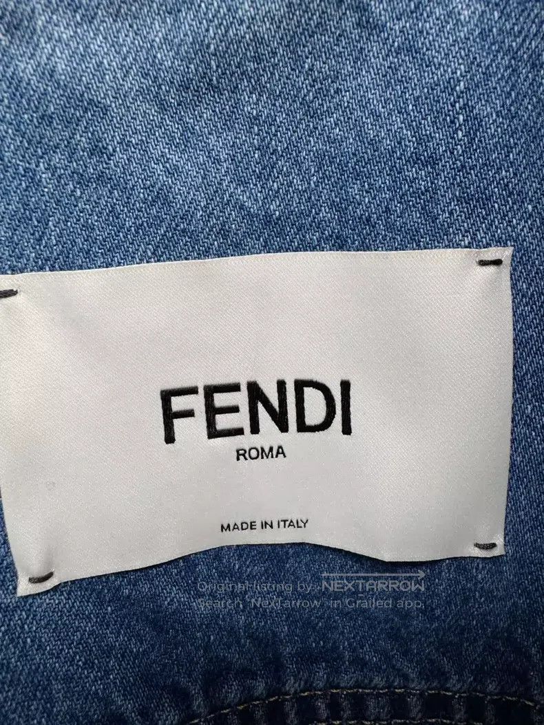 Fendi Fendi Denim Jacket Size XXS / US 00 / IT 34 - 3 Thumbnail