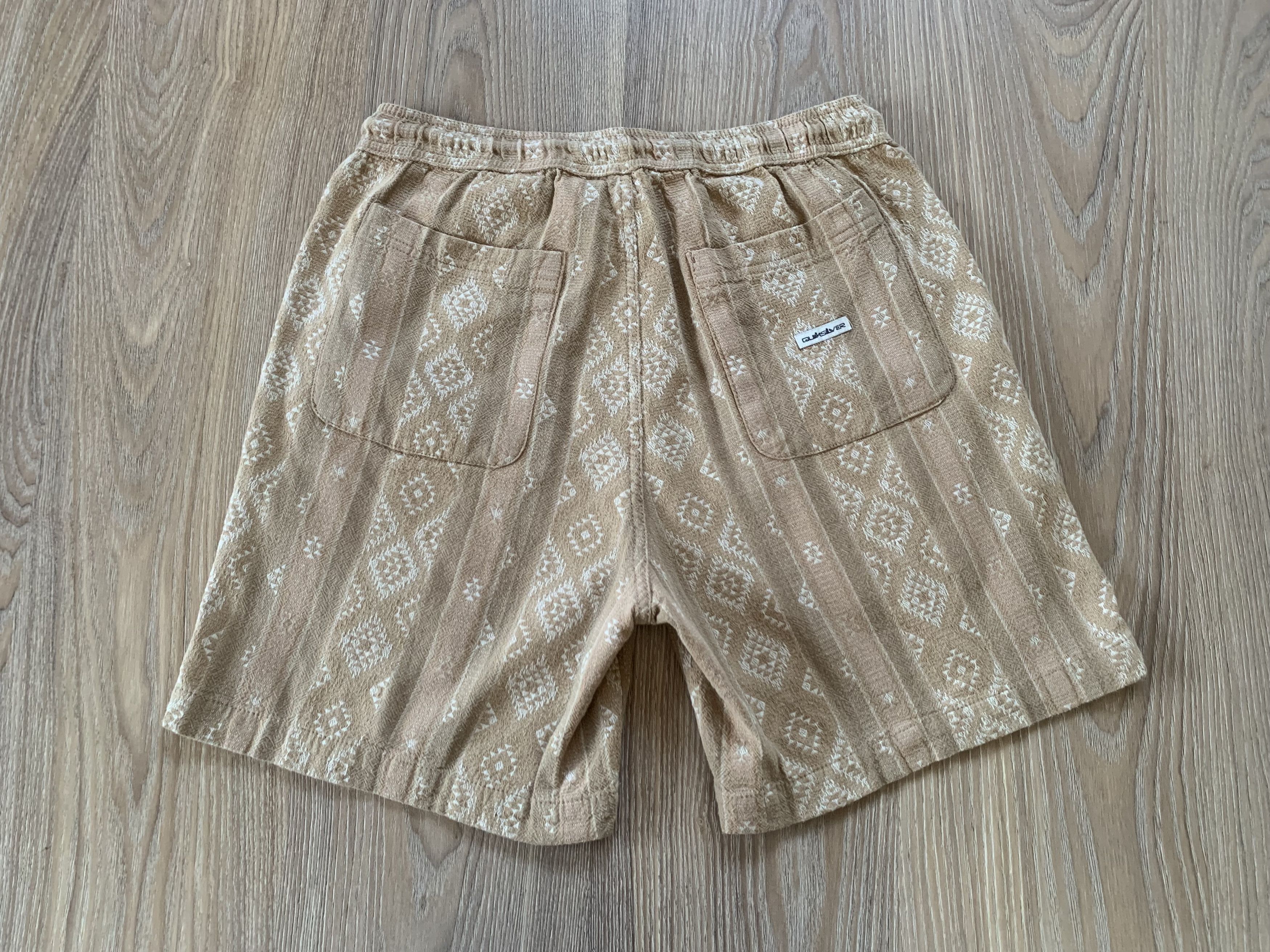 Quicksilver Quicksilver Taxer Jacquard Casual Cotton Shorts Size US 30 / EU 46 - 3 Thumbnail