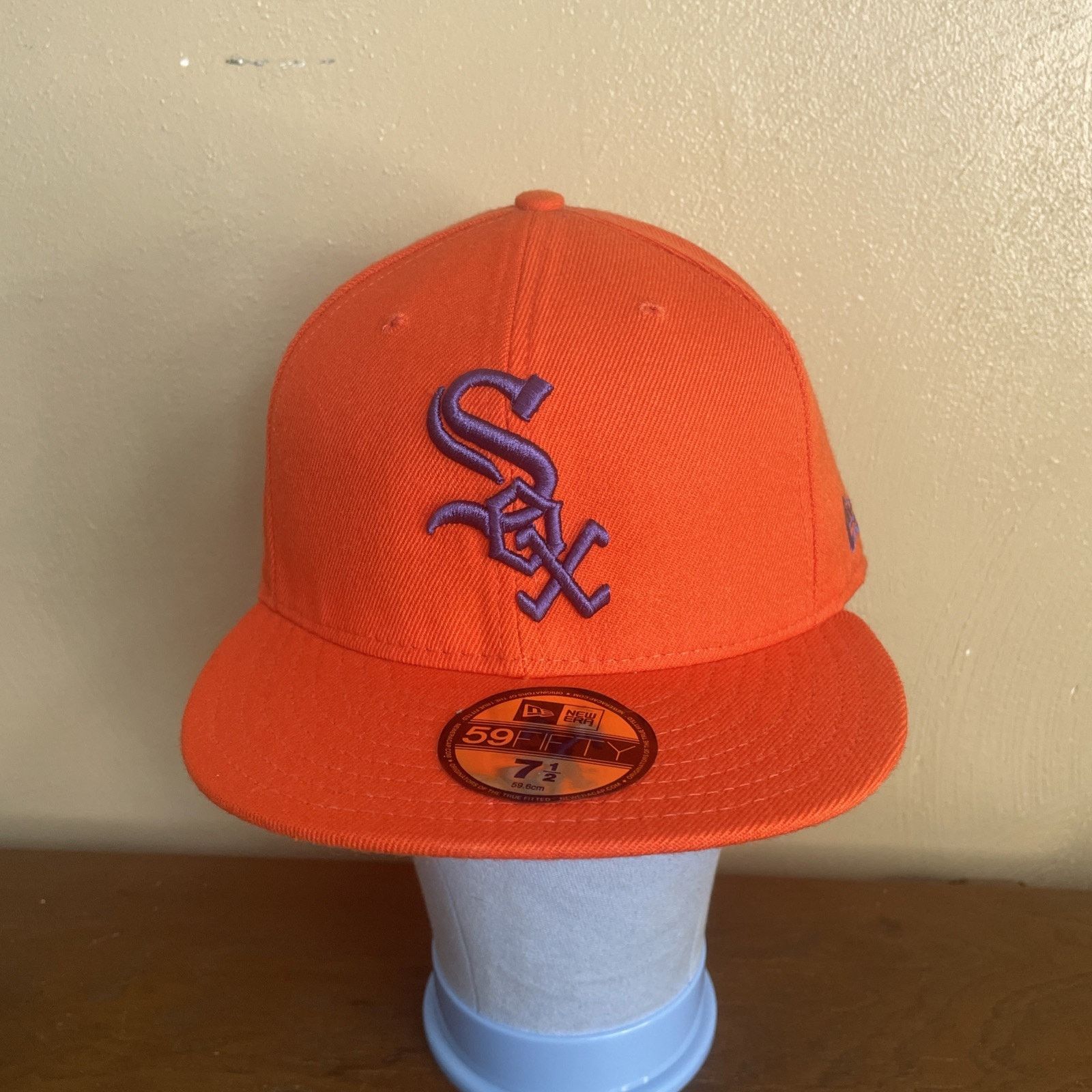 New Era NewEra 5950 MLB Chicago White Sox Ftd Cap Sz 7 1/2 Made USA Size ONE SIZE - 2 Thumbnail