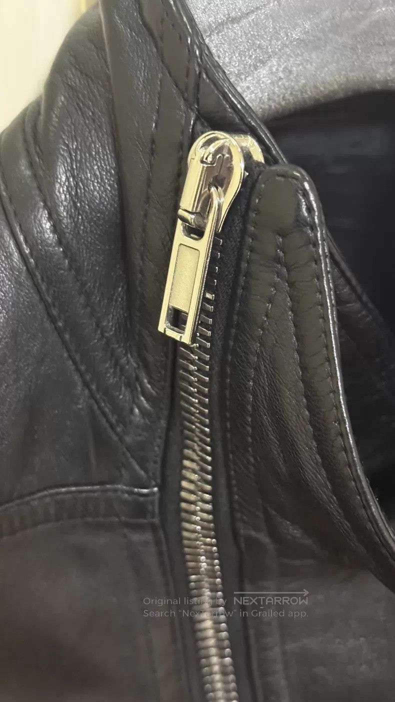 Rick Owens RICK OWENS Zip-up Leather Jacket Size US M / EU 48-50 / 2 - 5 Thumbnail