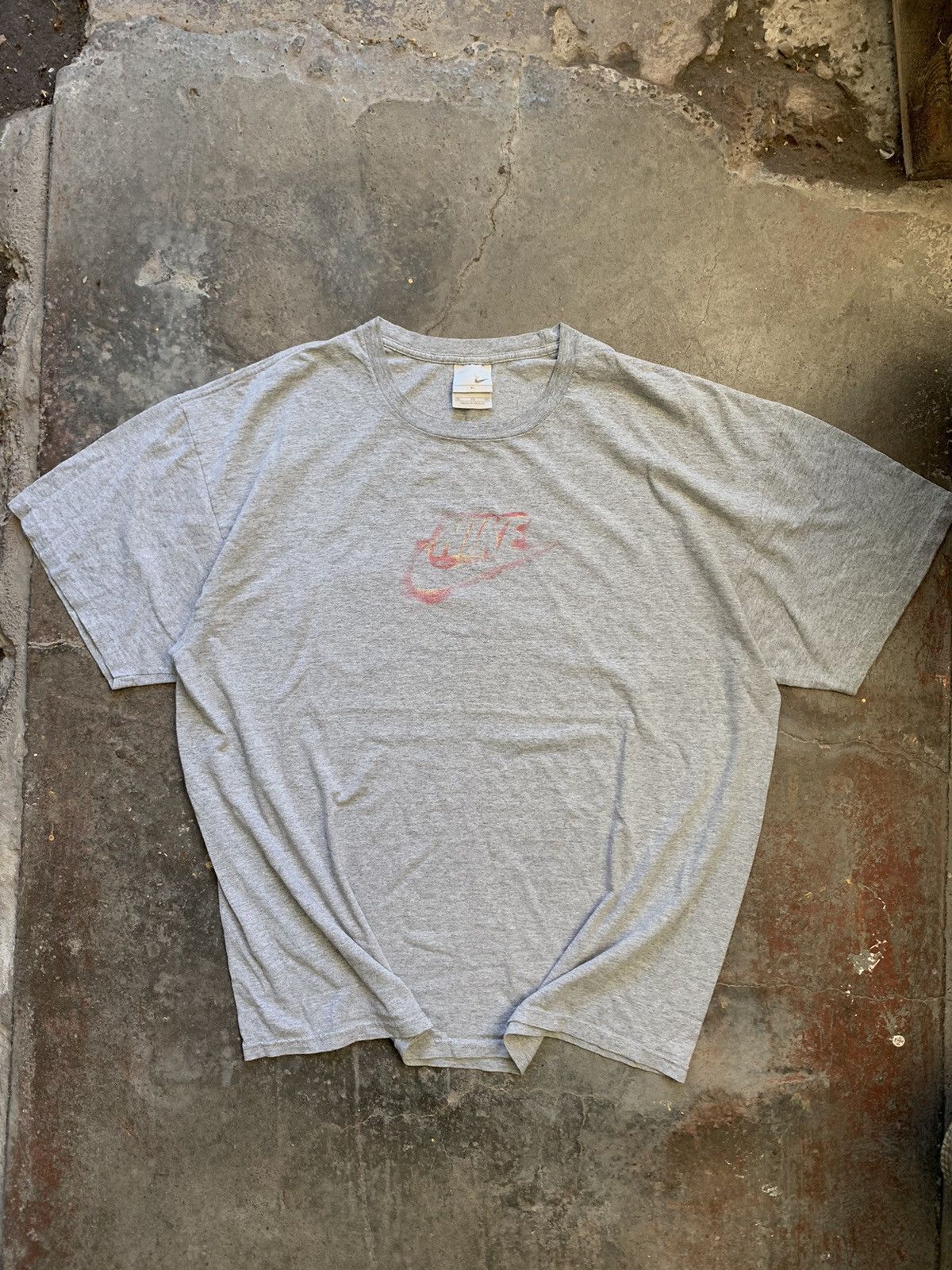 Nike Nike Y2K Graffiti Logo Size US XL / EU 56 / 4 - 1 Thumbnail