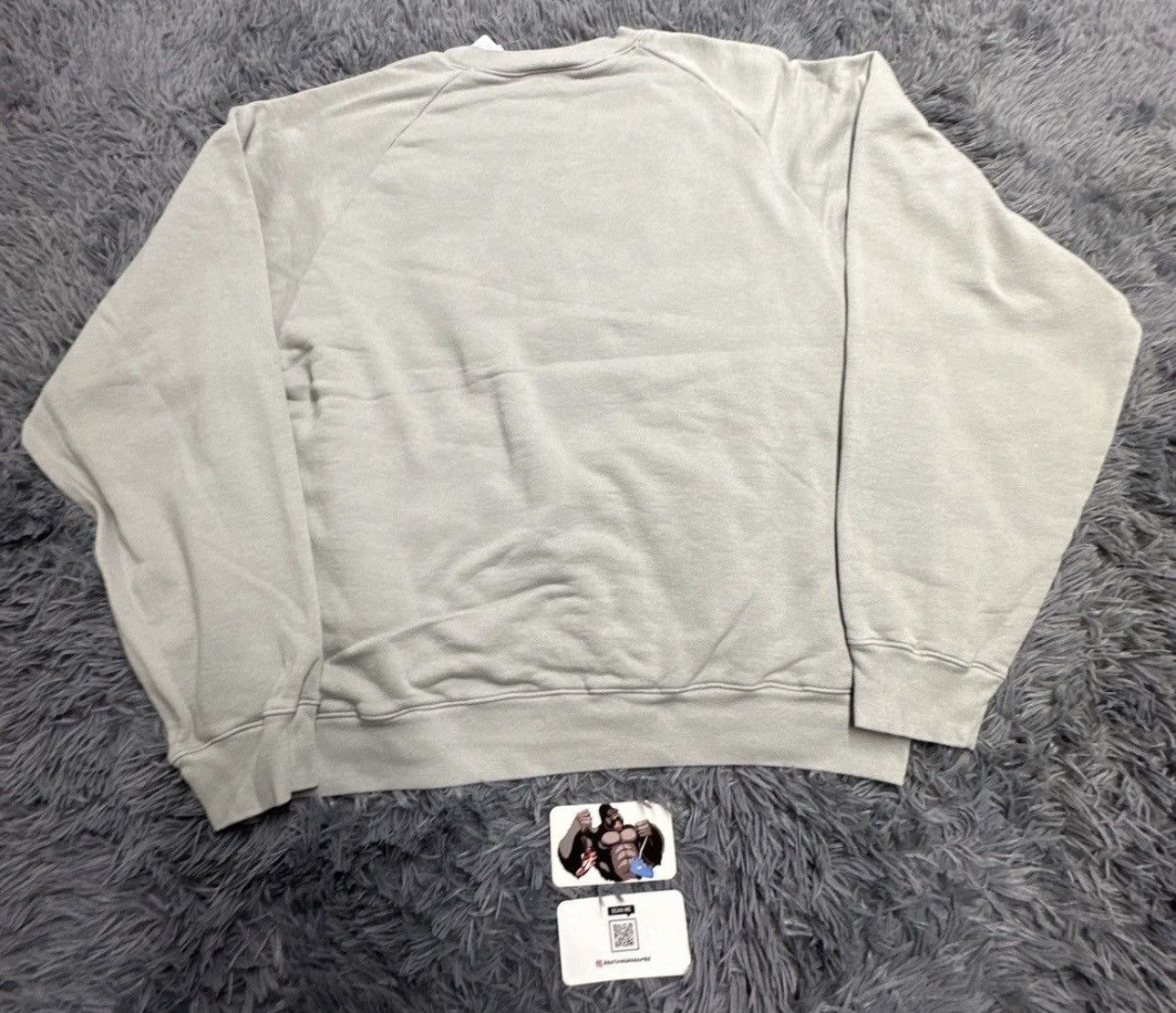 Kapital Kapital Knit x Fur Grizzly Sweater, 'Em Kountry, Grey Size US XL / EU 56 / 4 - 3 Thumbnail
