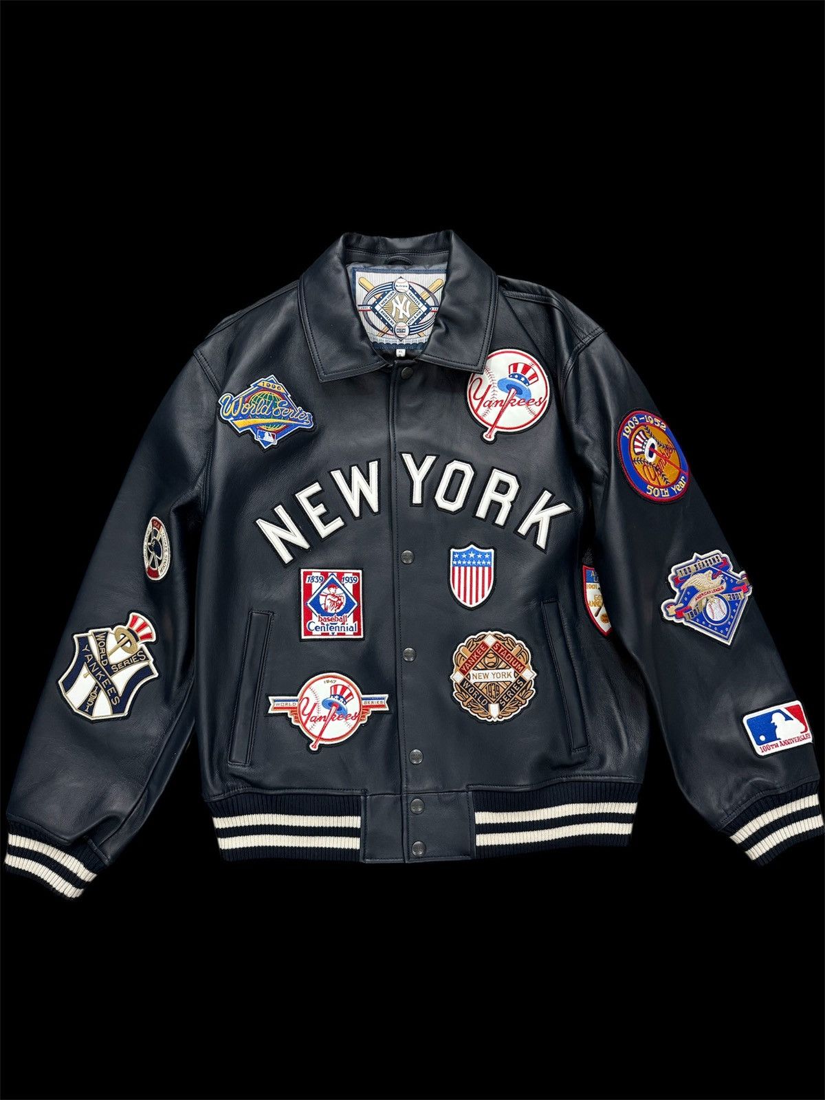 Avirex × Kith Kith & AVIREX Yankees Jacket Size (XL) Size US XL / EU 56 / 4 - 4 Thumbnail