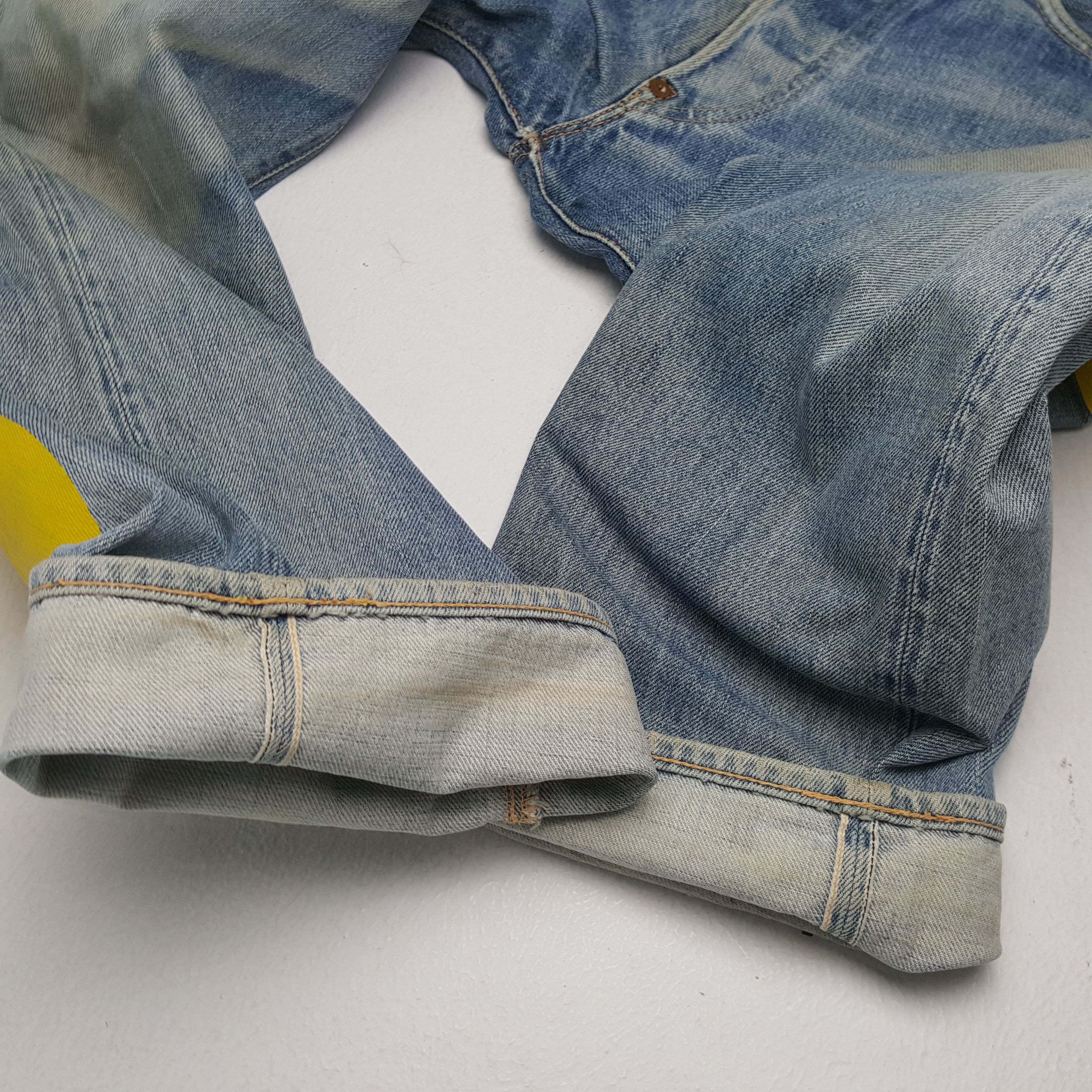 Evisu × Vintage EVISU Japanese Brand Streetwear Custom Daicock Style Jeans Size US 27 - 12 Thumbnail