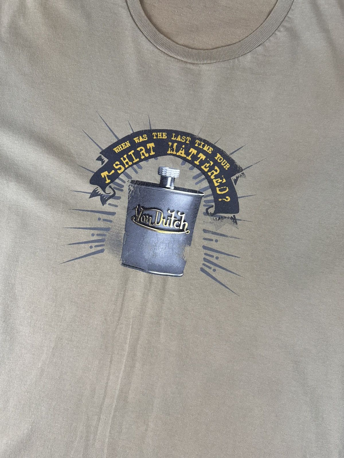 Von Dutch Von Dutch Vintage Retro Centr Logo Graphic Print T-Shirt Size US L / EU 52-54 / 3 - 3 Thumbnail