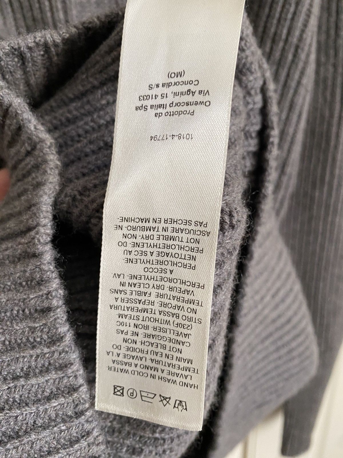 Rick Owens Rick Owens cozy cachemire jumper thick gauge Size US XL / EU 56 / 4 - 5 Thumbnail