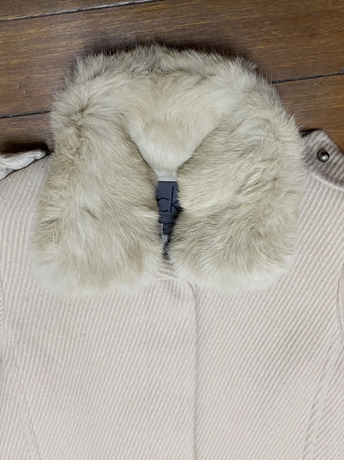 Calvin Klein × Designer Rare Design Brand Calvin Klein Fur Couduroy Jacket 2000s Size US M / EU 48-50 / 2 - 4 Thumbnail