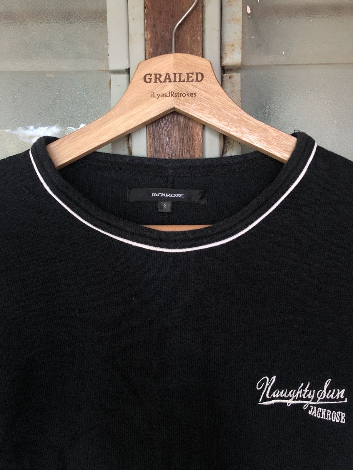 JACKROSE Vintage Jackrose Raughty Sun Black Shirt Tee Size US S / EU 44-46 / 1 - 14 Thumbnail