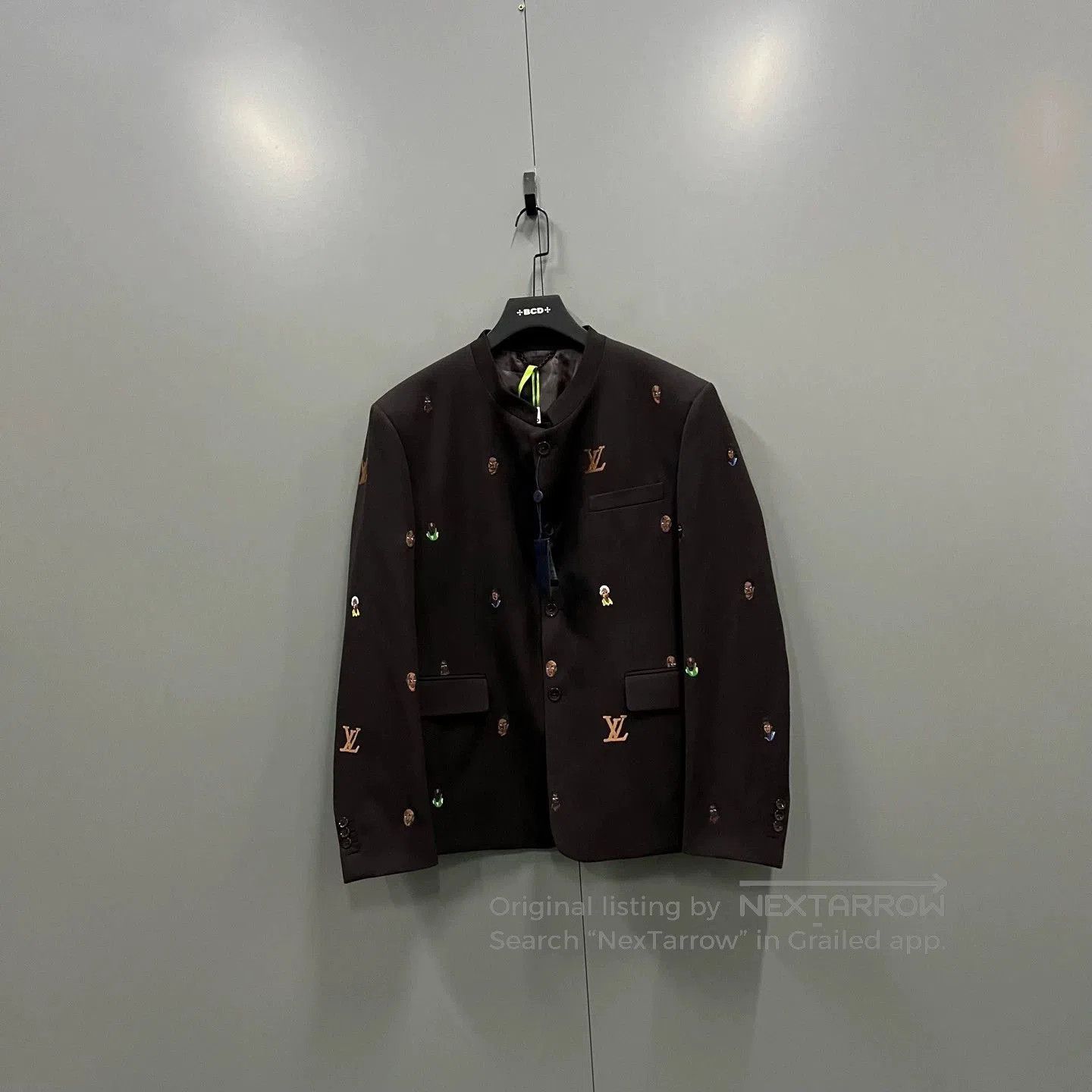 Louis Vuitton Louis Vuitton Brown Logo Embroidered Jacket. Size US L / EU 52-54 / 3 - 1 Thumbnail