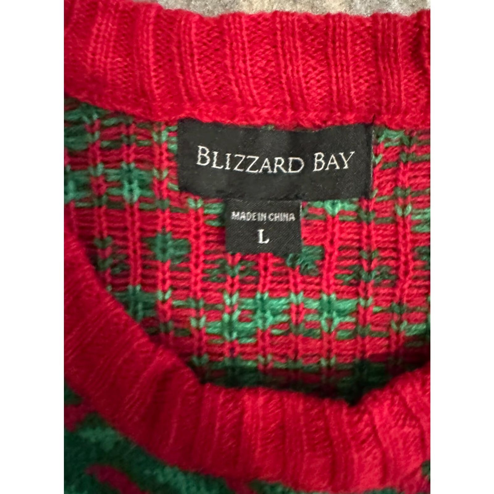 Vintage Blizzard Do You Even Gift Sweater Bay Red L Men Tee NWT Large Size US L / EU 52-54 / 3 - 2 Thumbnail