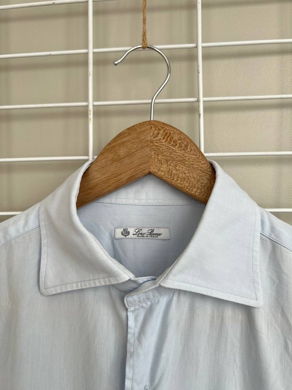 Loro Piana Loro Piana Light Blue Button Shirt Mens Size 15/40 or M/L Size US M / EU 48-50 / 2 - 11 Thumbnail
