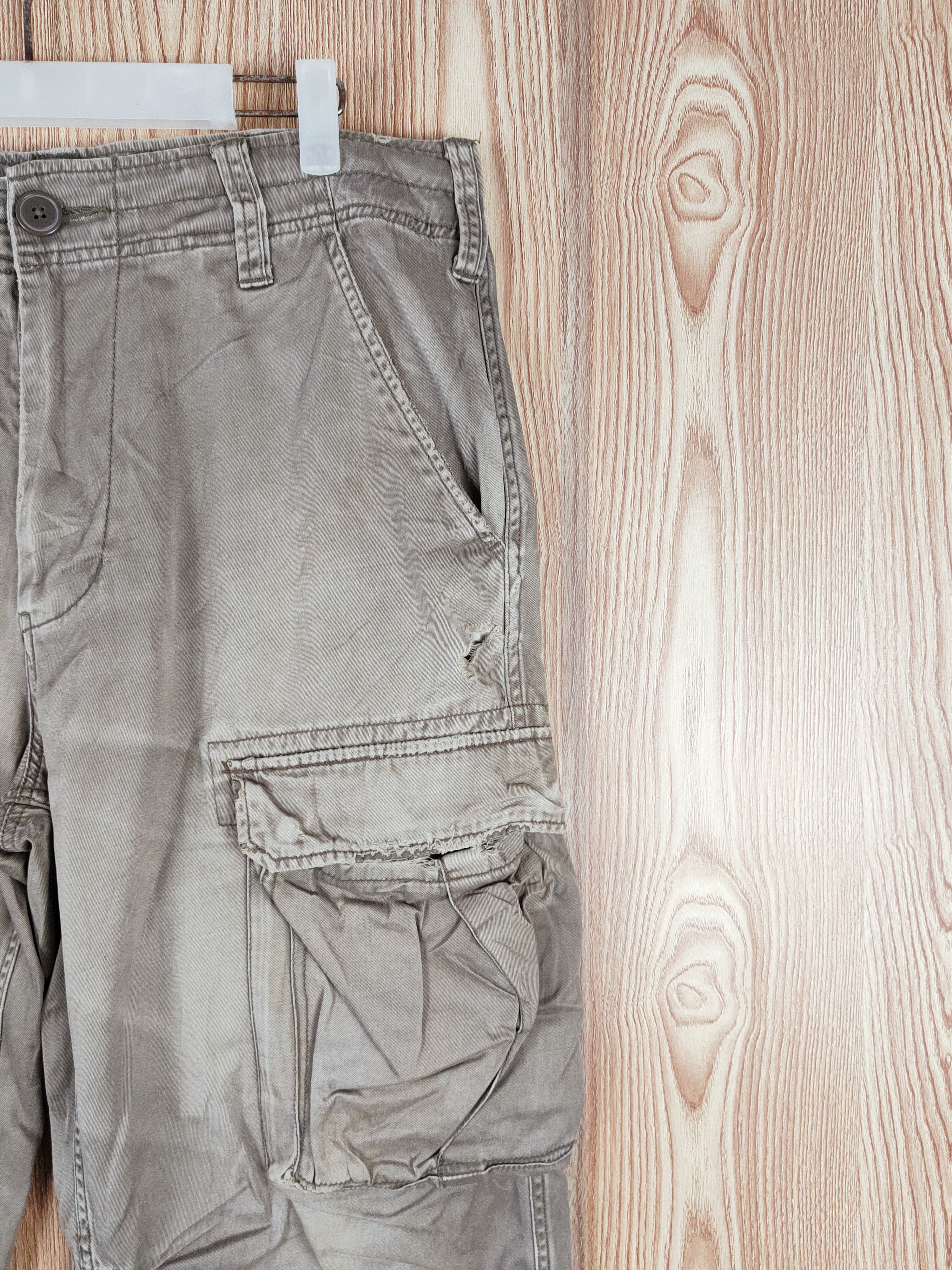 Japanese Brand × Vintage RCC 986 Olive Faded Multi Tactical pocket Cargo Pants Size US 35 - 7 Thumbnail
