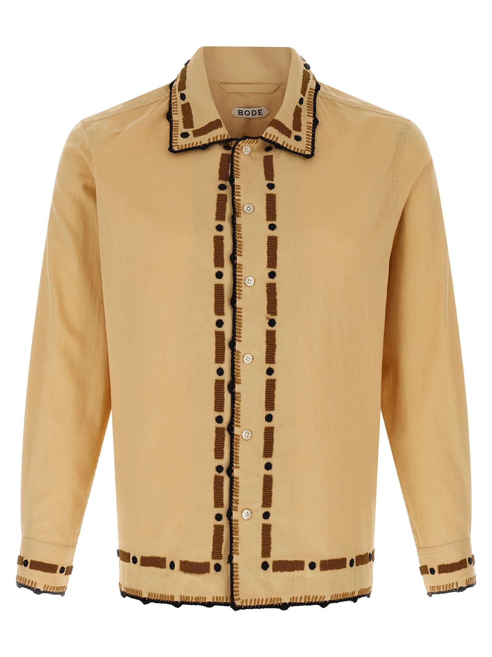 Bode 'Beaded Ryegrass' Shirt Size US L / EU 52-54 / 3 - 1 Thumbnail
