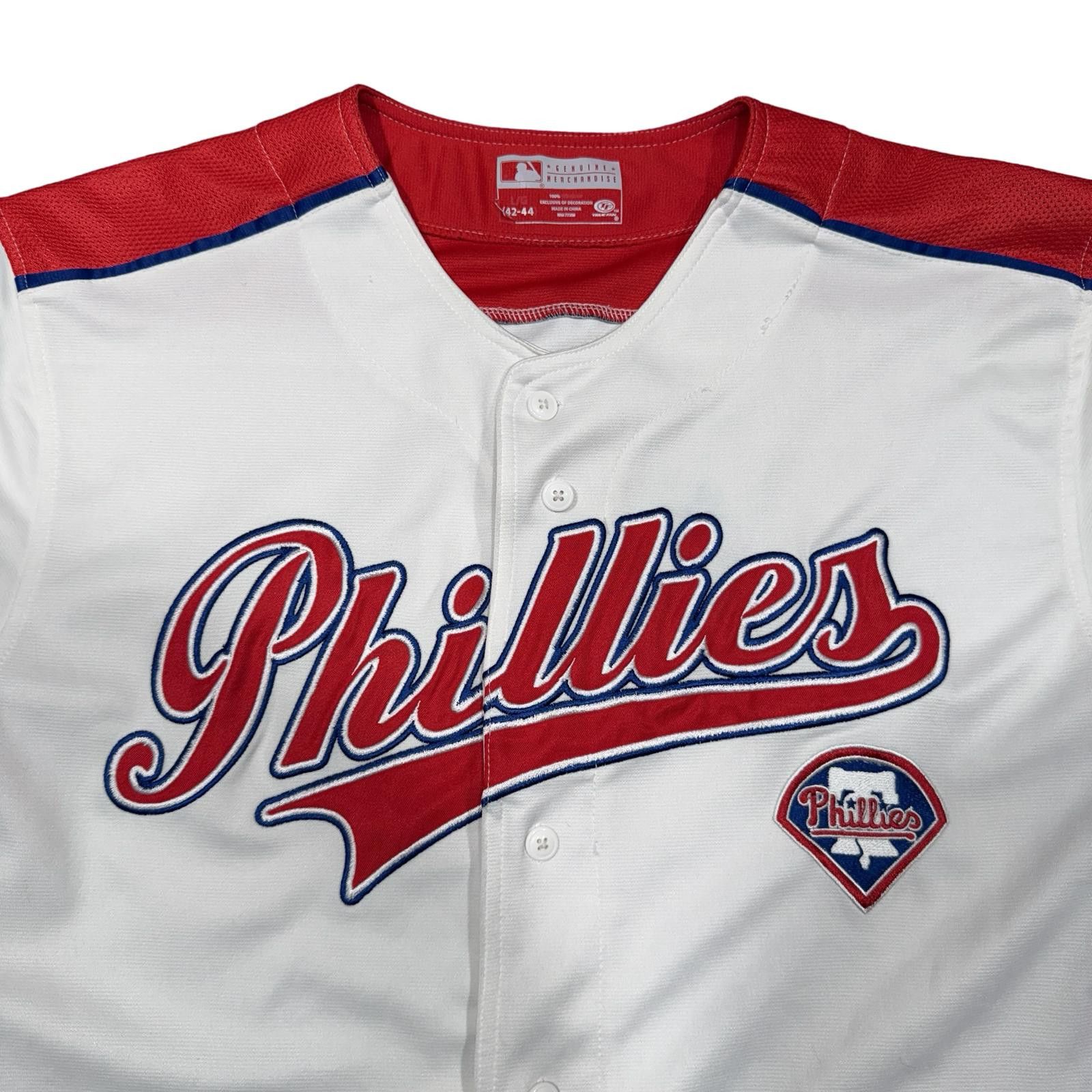Designer Philadelphia Phillies TrueFan Baseball Jersey Size US XL / EU 56 / 4 - 2 Thumbnail