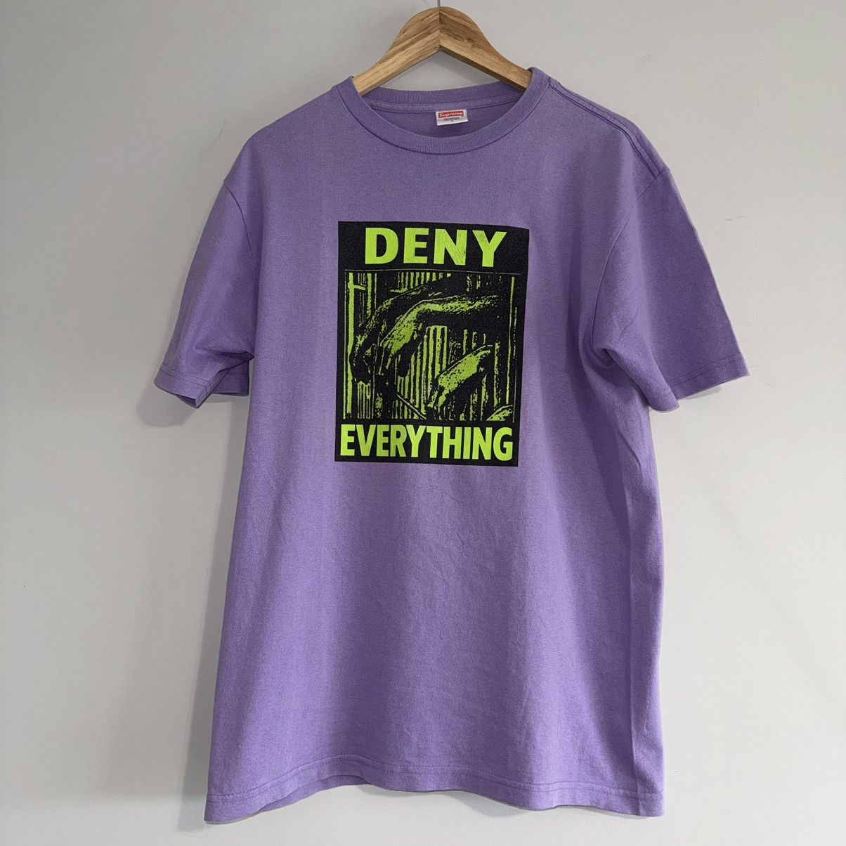 Supreme 2007 Supreme Deny Everything Tee Size US L / EU 52-54 / 3 - 2 Thumbnail
