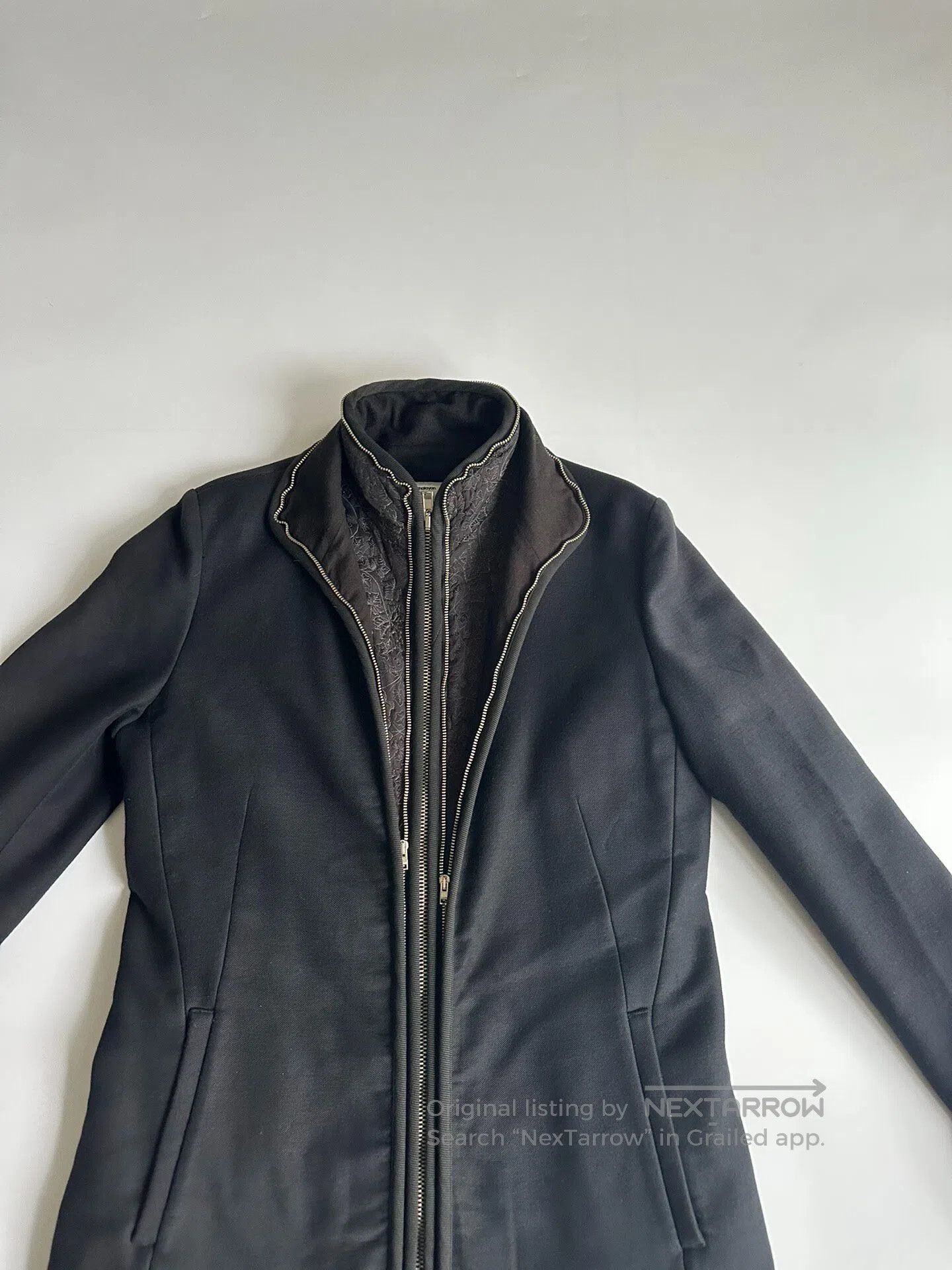 Hussein Chalayan HUSSEIN CHALAYAN 04AW 3-WAY LAYERED Coat| Size L / US 10 / IT 46 - 2 Thumbnail