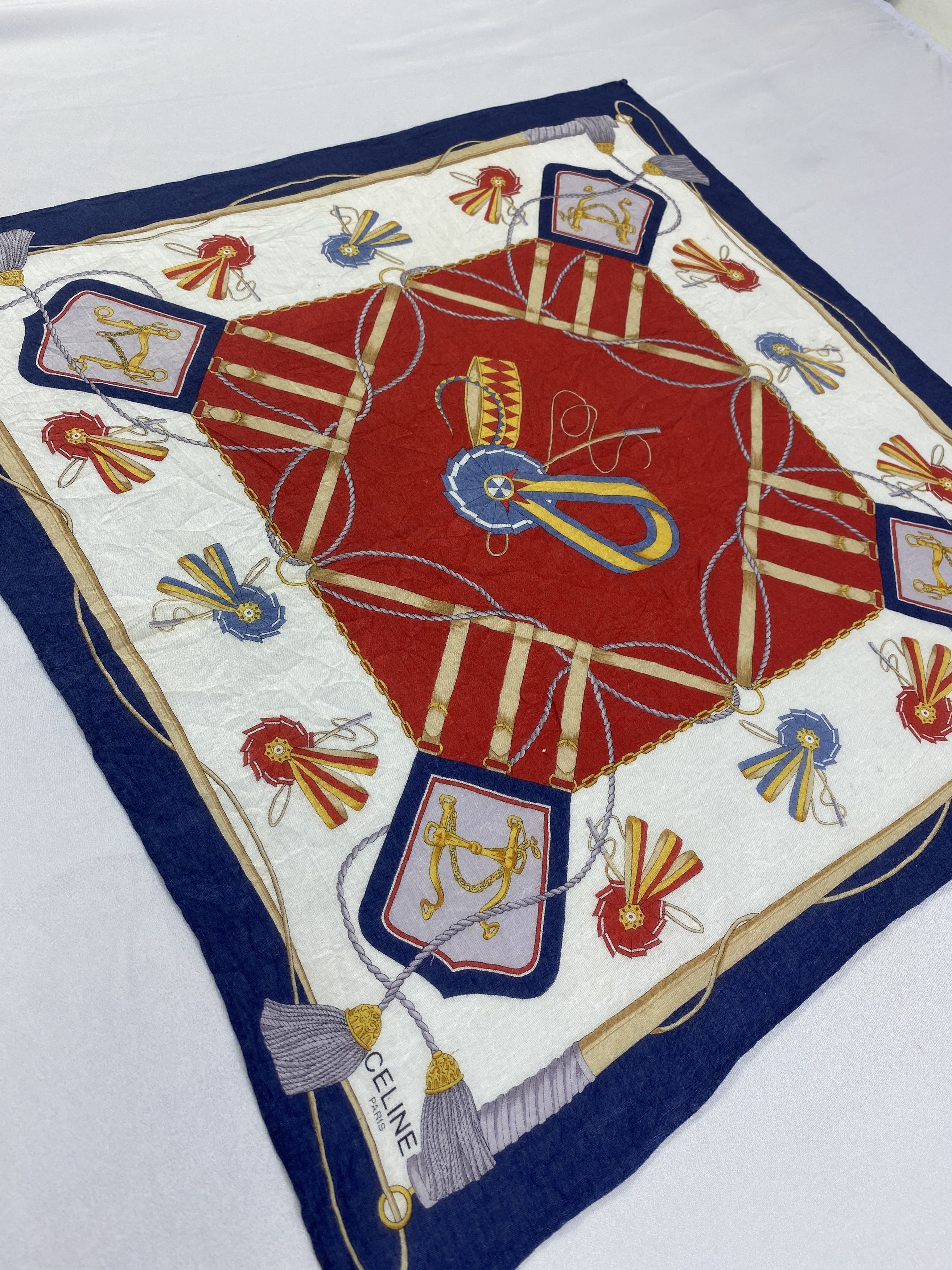 Celine Celine Handkerchief / Bandana / Neckerchief Size ONE SIZE - 4 Thumbnail