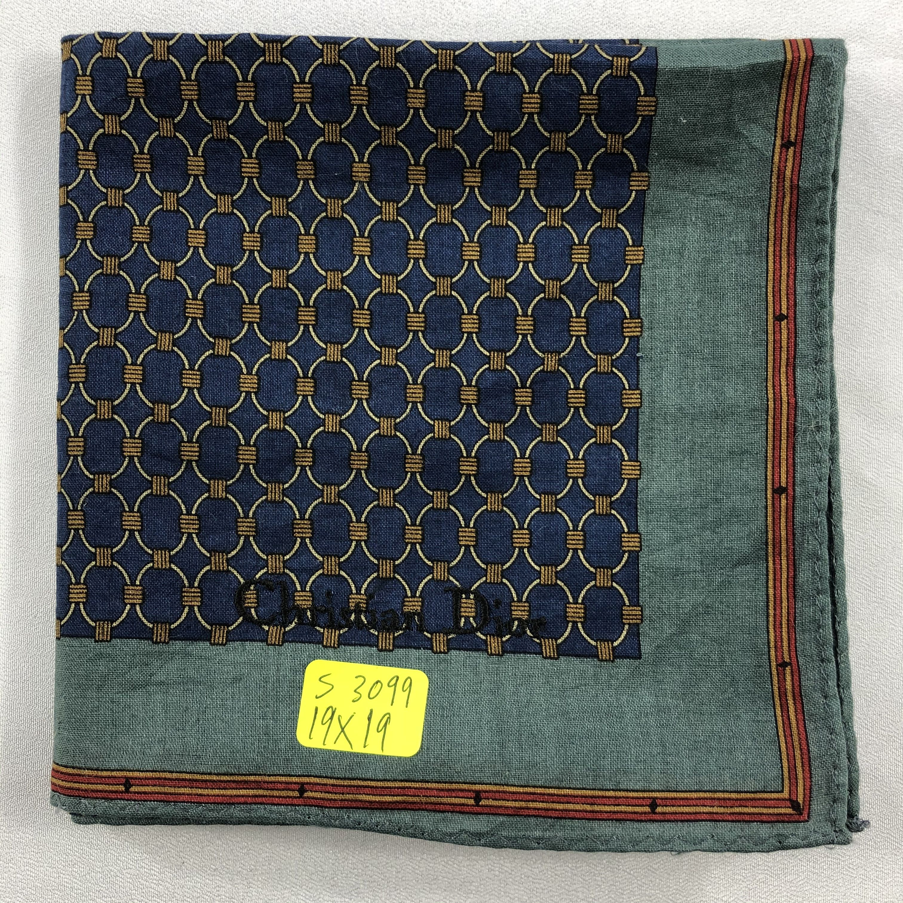 Vintage Christian Dior Neckerchief / Bandana / Handkerchief Size ONE SIZE - 5 Thumbnail