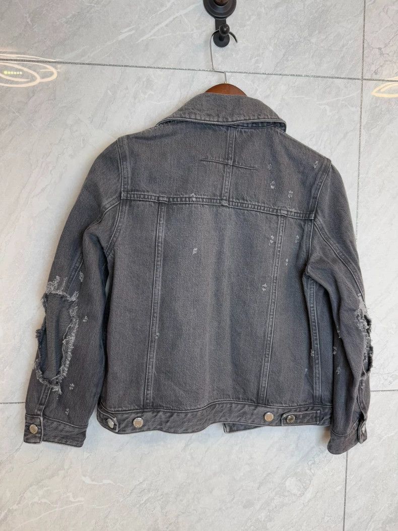 Givenchy Givenchy Size38 Denim distressed style jacket size 38 Size US M / EU 48-50 / 2 - 2 Thumbnail
