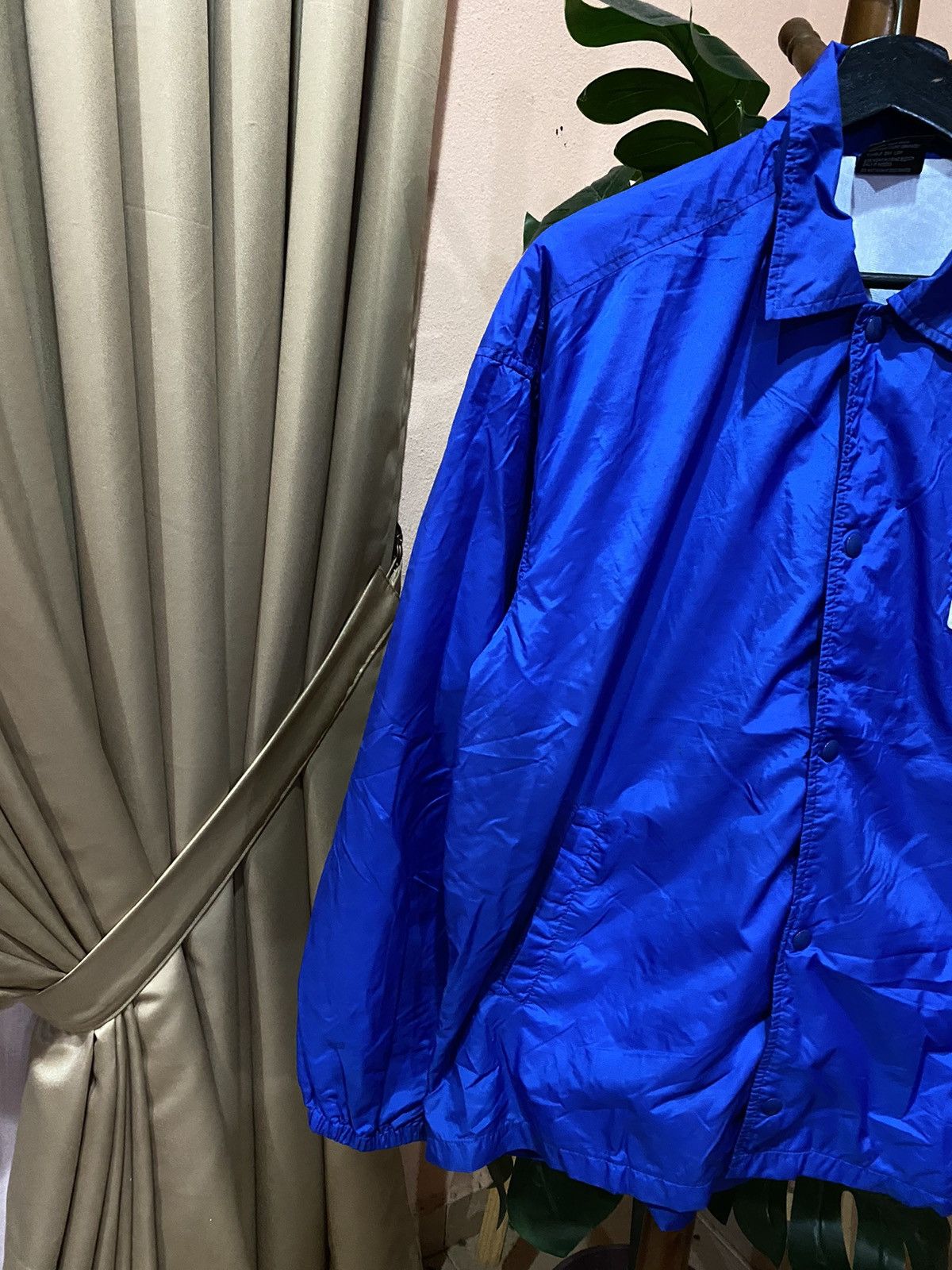 Vintage United Athle “Press Tokyo” Blue Windbreaker Jacket Size US L / EU 52-54 / 3 - 6 Thumbnail