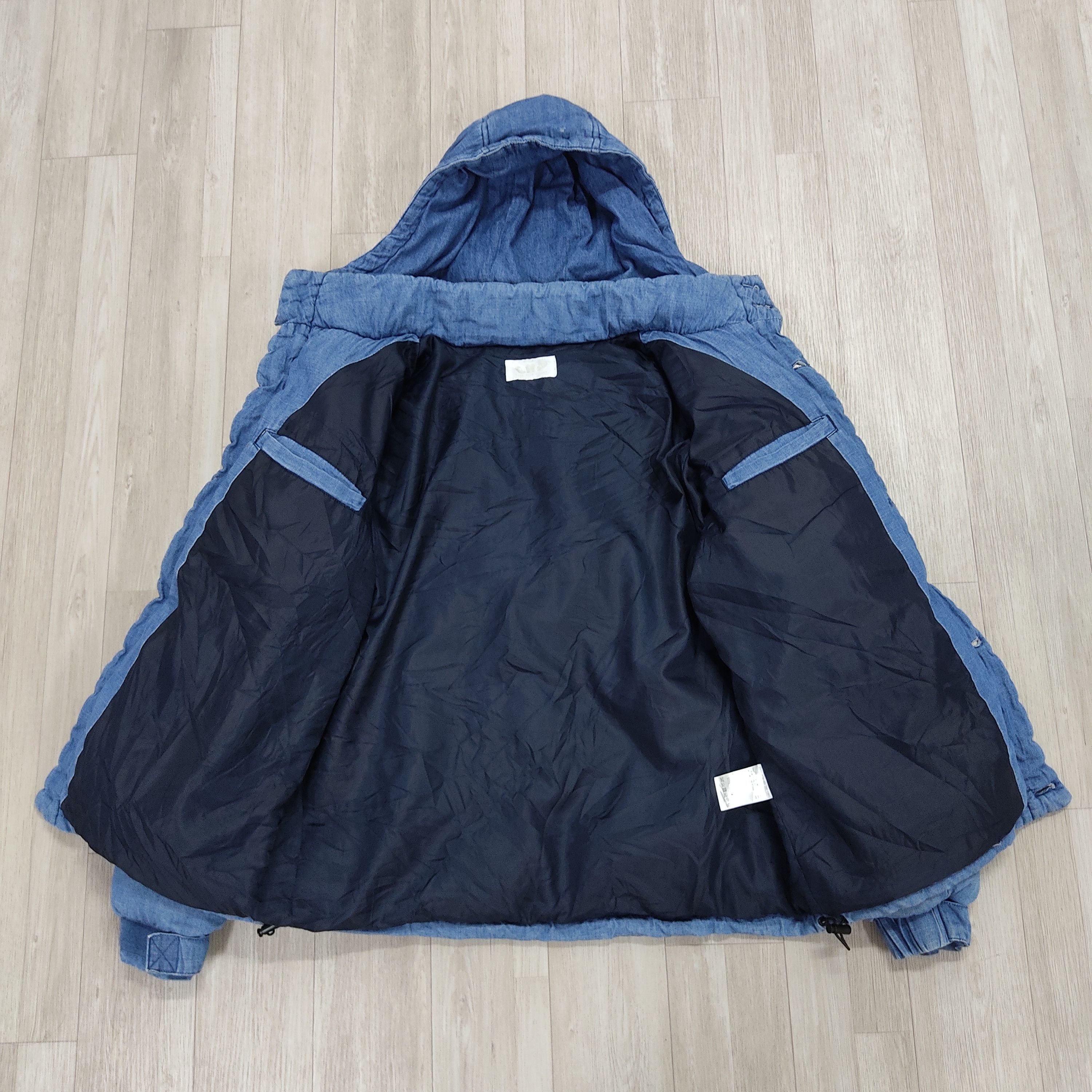 Japan Blue LAZY HAZY PLANET Blue Denim Filled Puffer Jacket Size US M / EU 48-50 / 2 - 15 Thumbnail