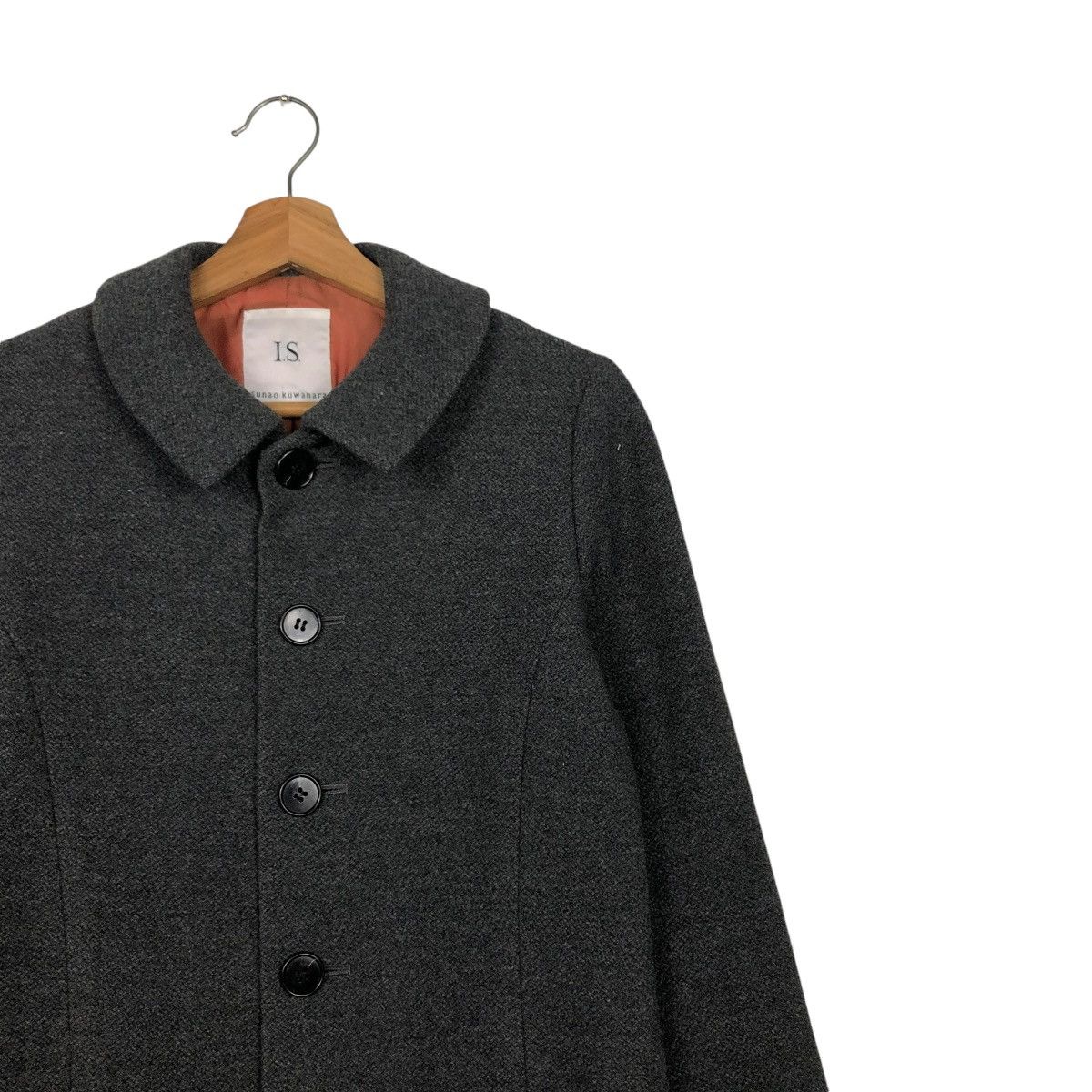 Issey Miyake 🔥VINTAGE LONG JACKET BUTTON IS SUNAO KUWAHARA ISSEY MIYAKE Size M / US 6-8 / IT 42-44 - 7 Thumbnail