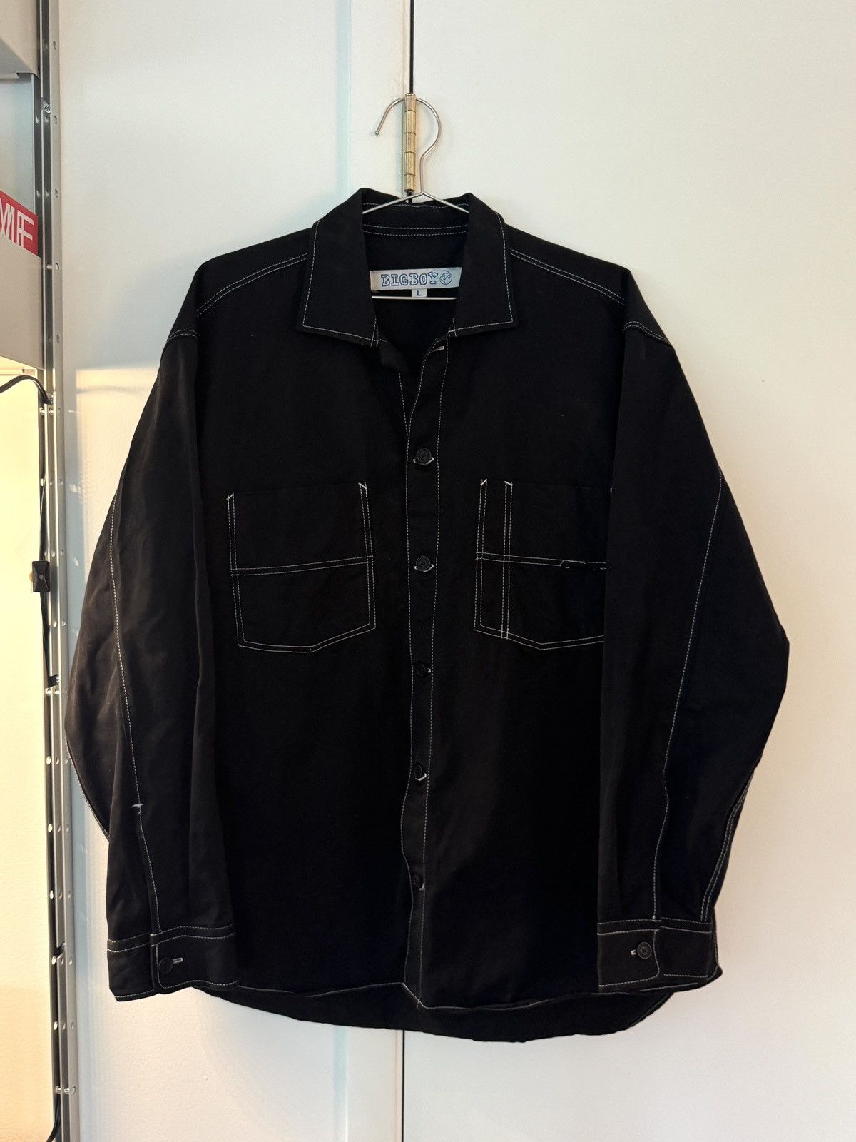 Polar Skate Co. Polar Big Boy denim jacket Size US L / EU 52-54 / 3 - 1 Thumbnail