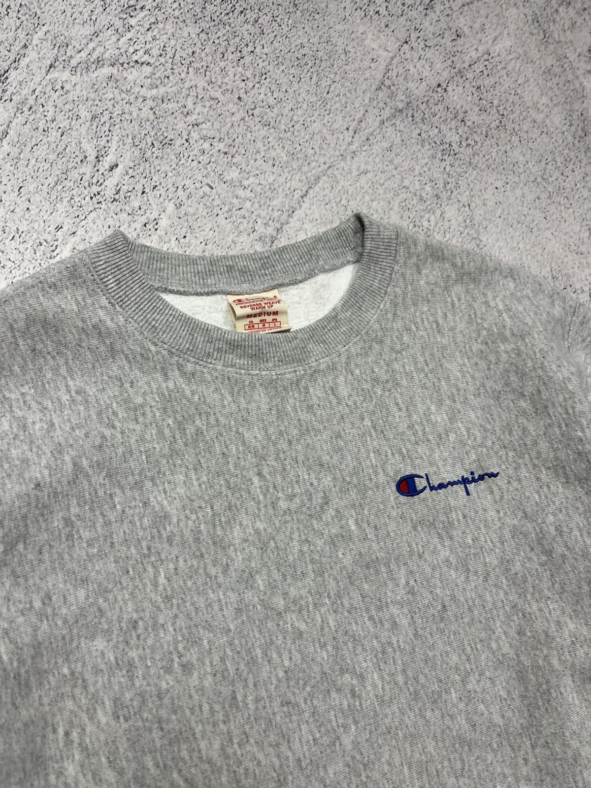 Champion Champion Reverse Weave Gray Sweatshirt Essential Crewneck Size US M / EU 48-50 / 2 - 4 Thumbnail