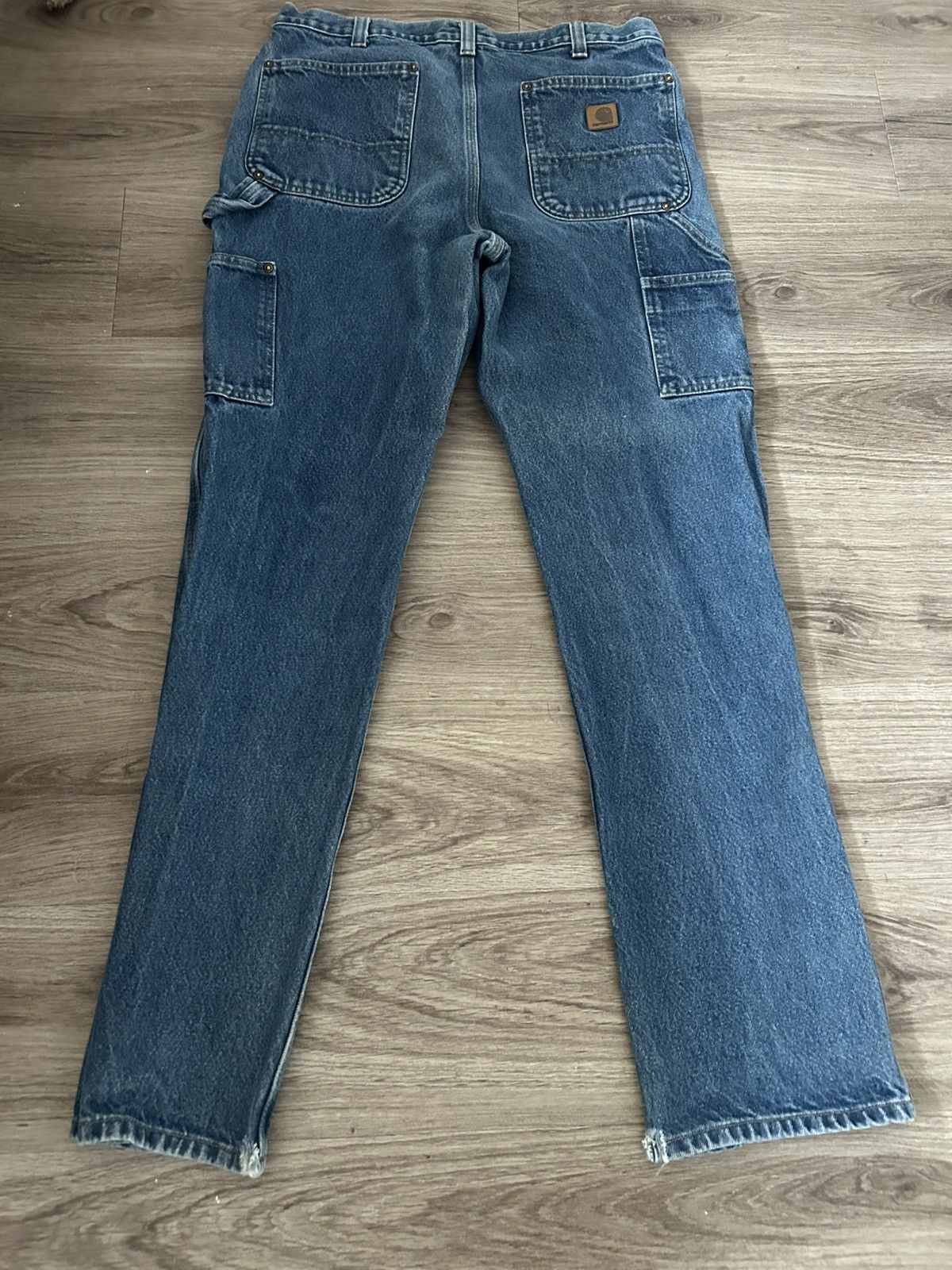 Carhartt Carhartt Denim Double Knee Carpenter Pants Size US 33 - 2 Thumbnail