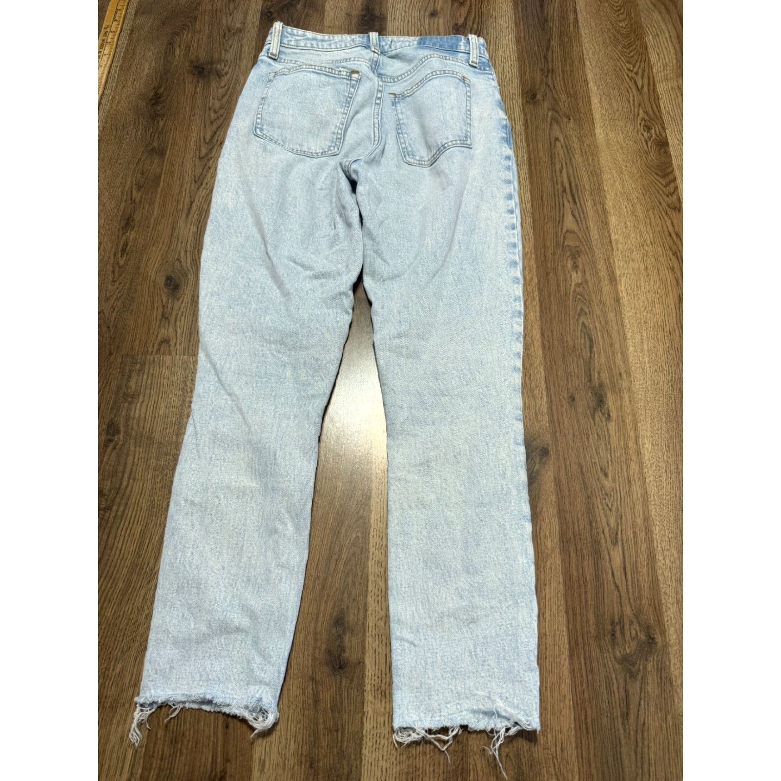 Abercrombie & Fitch Abercrombie & Fitch Jeans Women's 26/2R Acid Wash Curve Love Skinny High Rise Denim Blue Slim Fit 5-Pocket Style Womens Vintage? No Size 26" / US 2 / IT 38 - 2 Thumbnail
