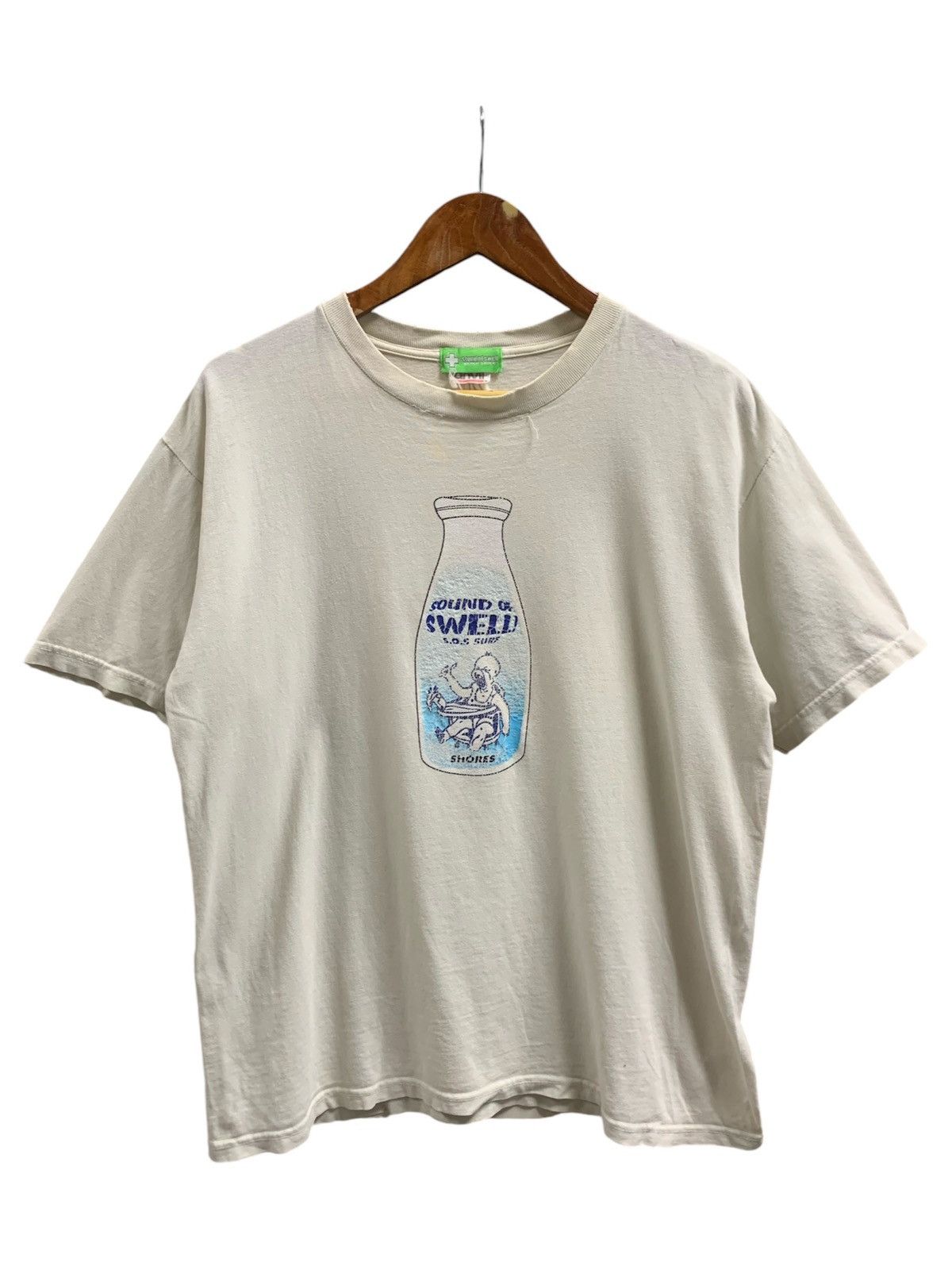 Japanese Brand × Vintage Vintage Milk Sound Of Swell tee Size US M / EU 48-50 / 2 - 1 Thumbnail