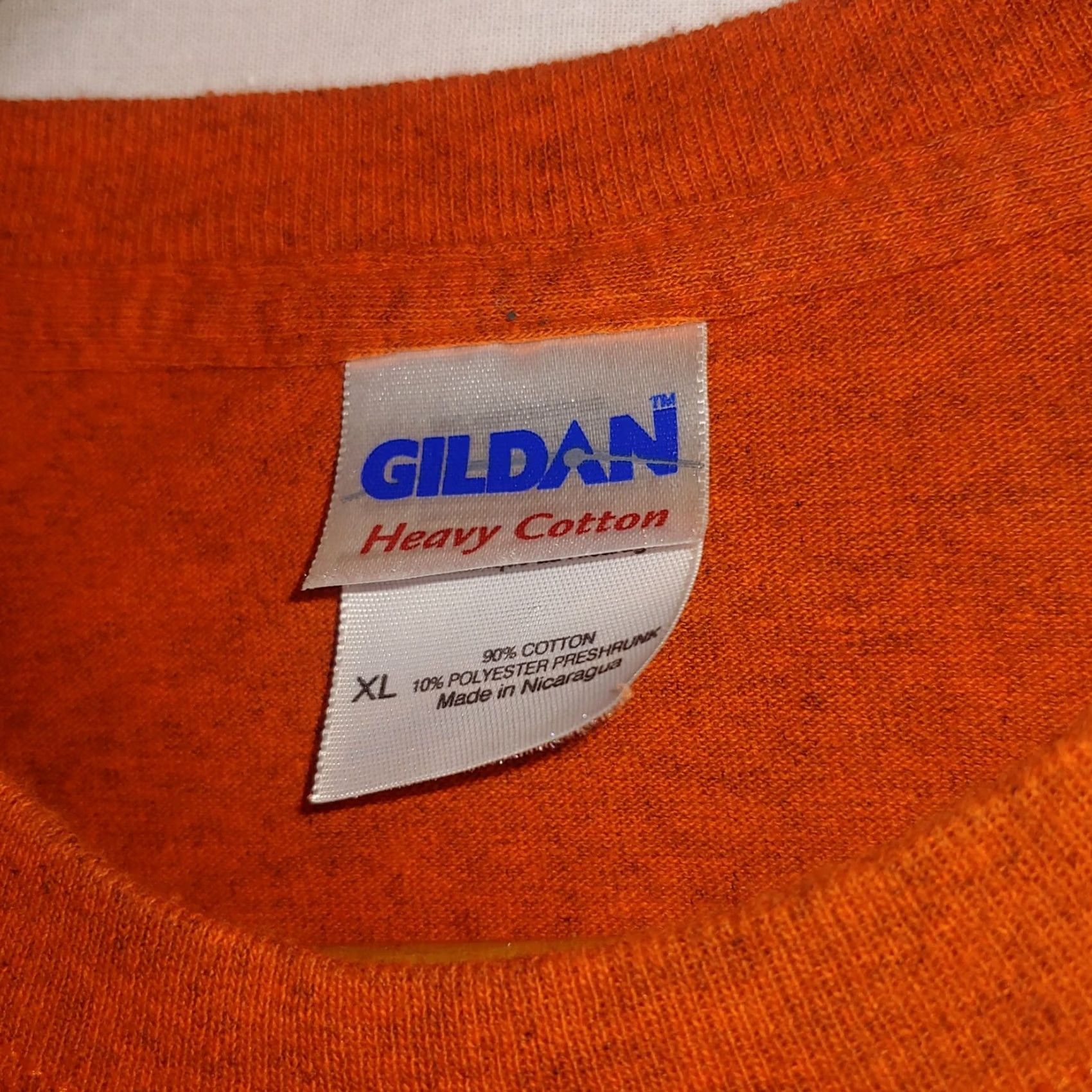 Gildan Vail Colorado Shirt XL Orange Purple Mountain Resort Ski Town Short Sleeve Men T-Shirt Size US XL / EU 56 / 4 - 6 Thumbnail