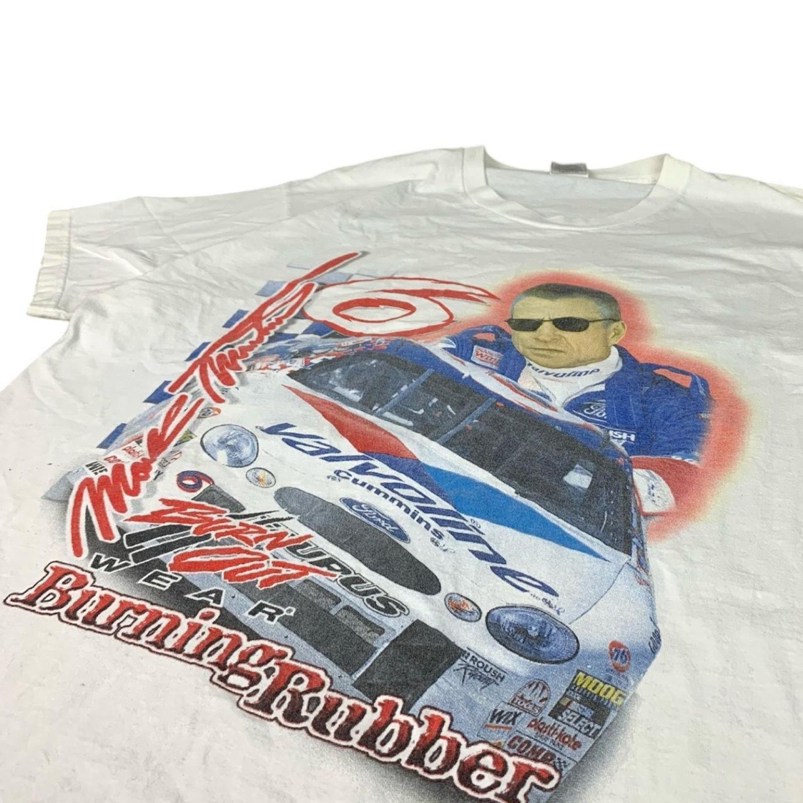 NASCAR × Vintage Vintage 1998 Mark Martin Limited Edition Nascar T-shirt Size US XL / EU 56 / 4 - 2 Thumbnail