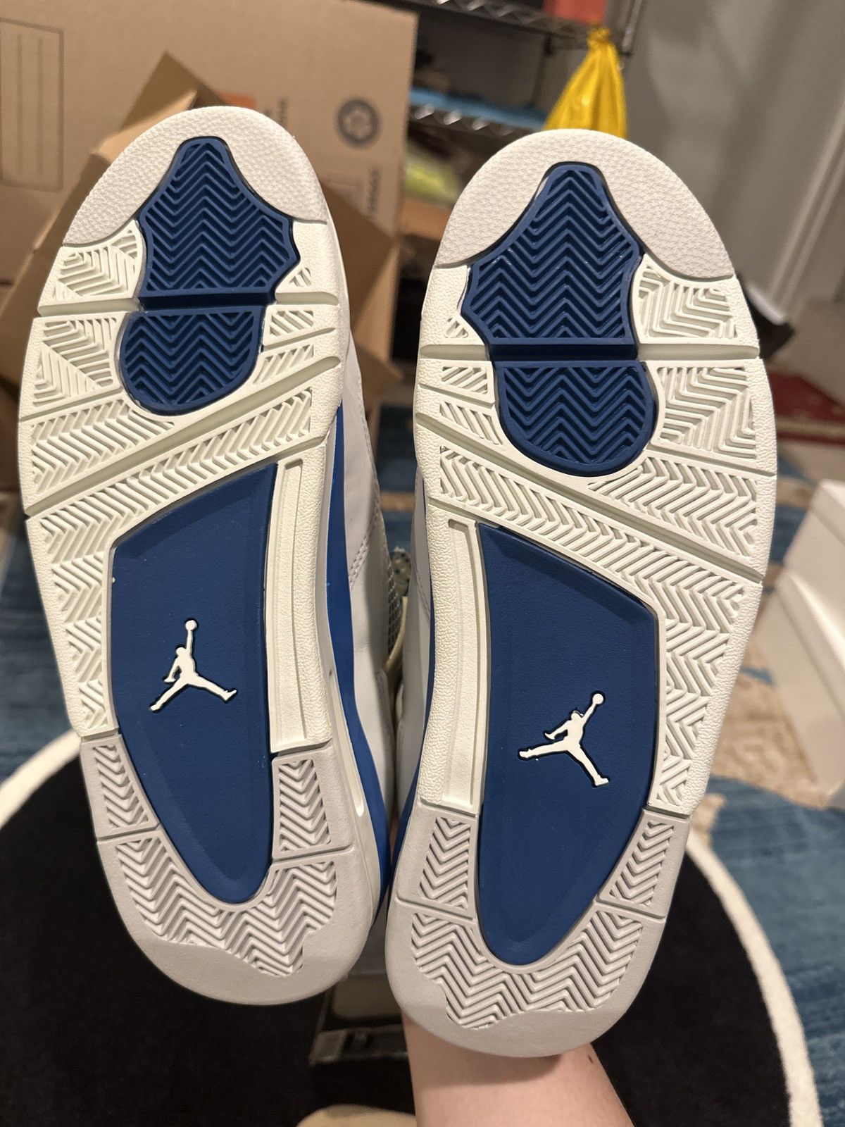 Jordan Brand Air Jordan 4 Military Blue’s Size US 11 / EU 44 - 11 Thumbnail