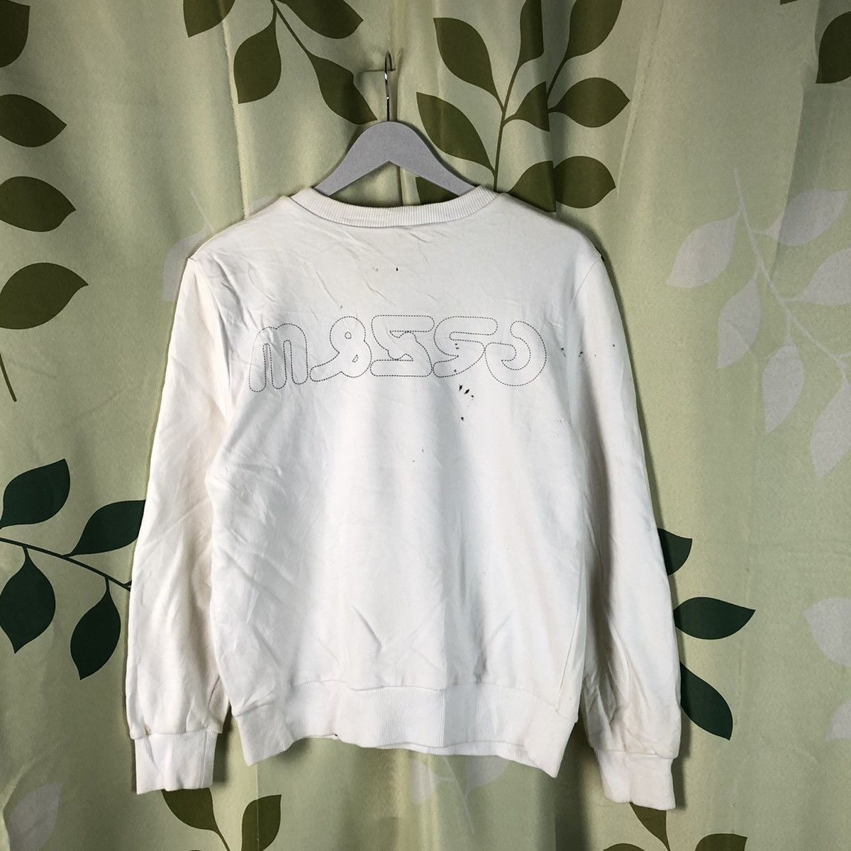 Japanese Brand × Vintage GRZ & M White vintage Sweatshirt #7428 Size US S / EU 44-46 / 1 - 13 Thumbnail