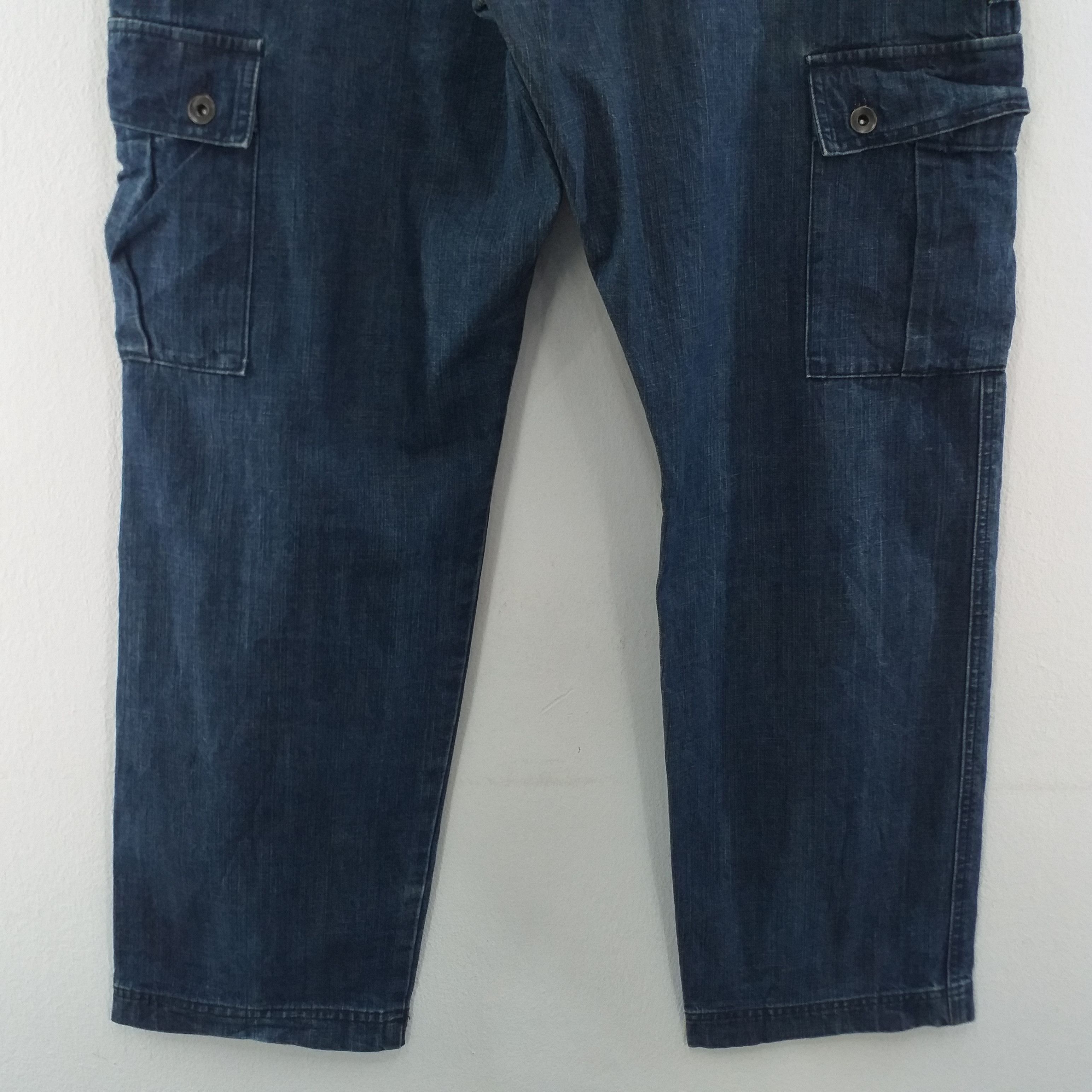 Japanese Brand Ssur Plus Japanese Brand Cargo Jeans -CP049 Size US 37 - 21 Thumbnail