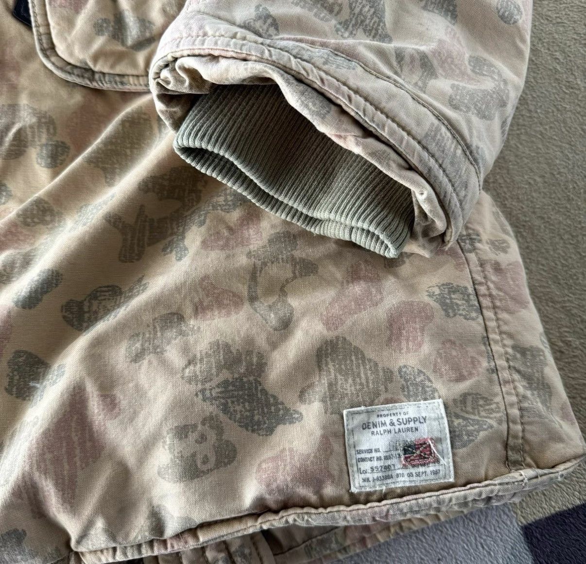 Denim & Supply Ralph Lauren Denim & Supply Indian Camo N3B Down Coat Ralph Lauren K22 Size US S / EU 44-46 / 1 - 8 Thumbnail