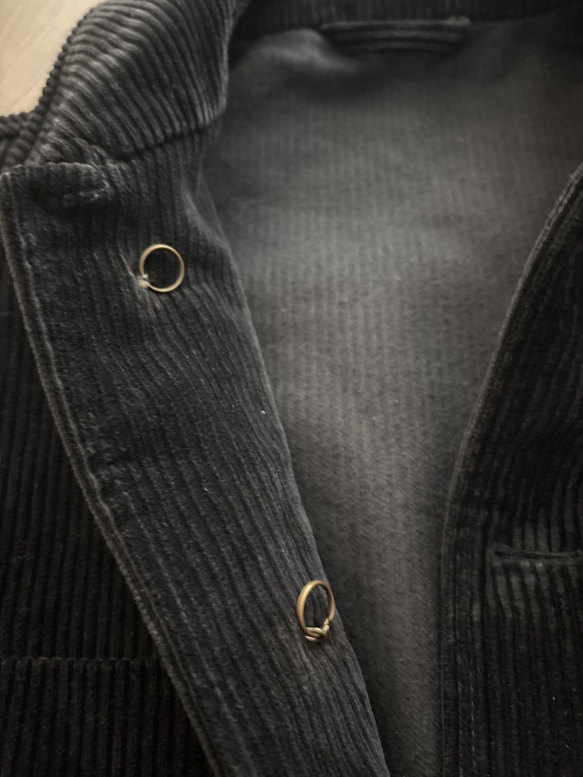 S.E.H. Kelly SEH Kelly Black Corduroy Work Jacket Size US S / EU 44-46 / 1 - 5 Thumbnail