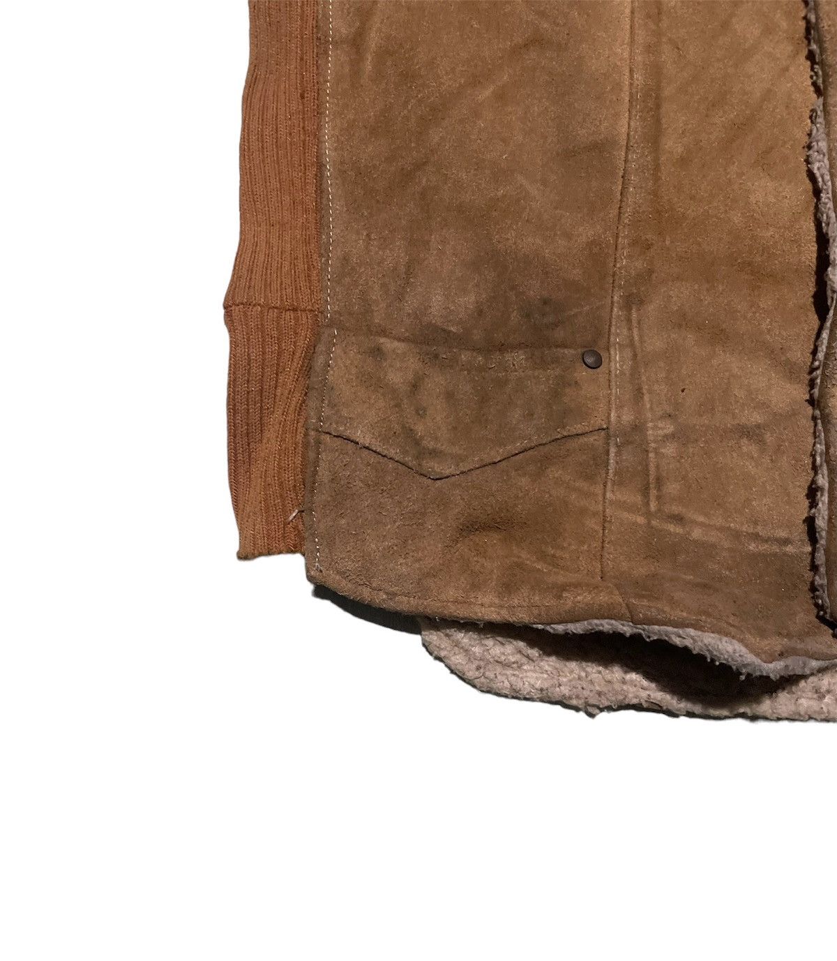 Leather VINTAGE CRESCO LEATHER BIKER VEST JACKET Size US M / EU 48-50 / 2 - 9 Thumbnail